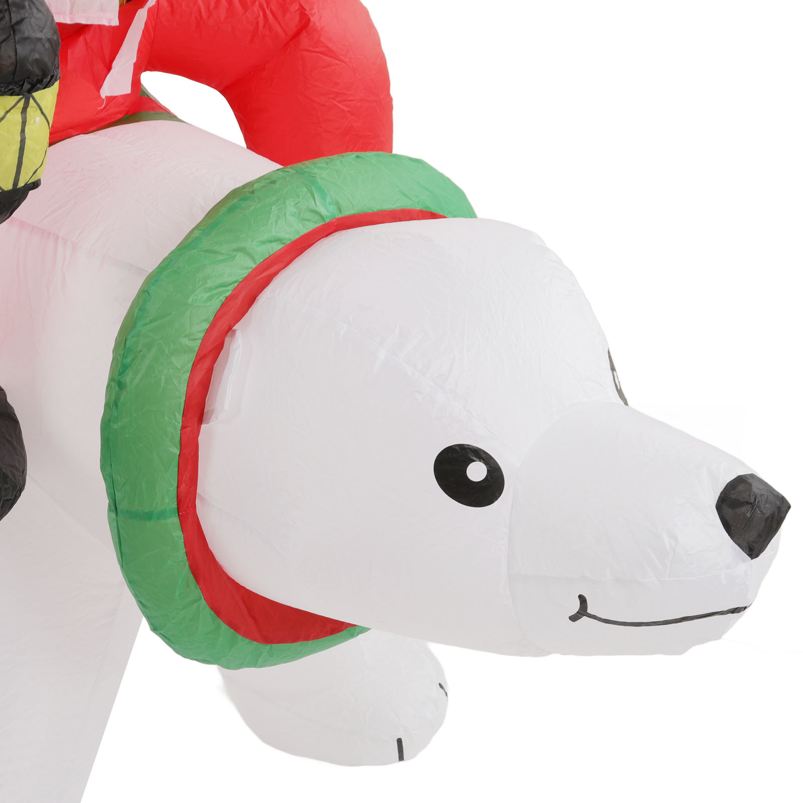 Inflatable Santa Ride Bear Waterproof Fade Resistant LED Blow Up Christmas DM - Picture 15 of 18