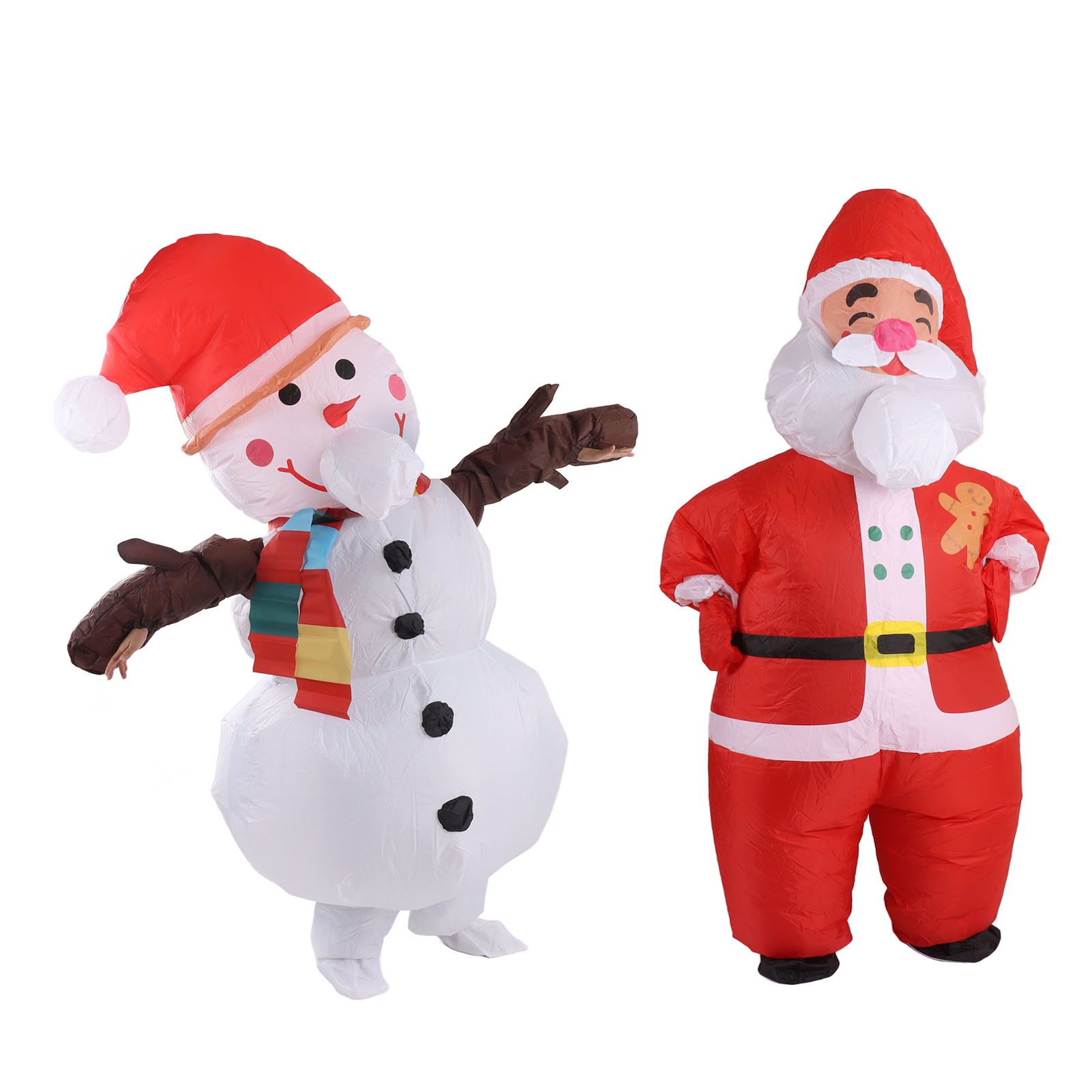 Inflatable Christmas Costume Funny Blow Up Christmas Party Doll Suit For 15 DM - Picture 18 of 18
