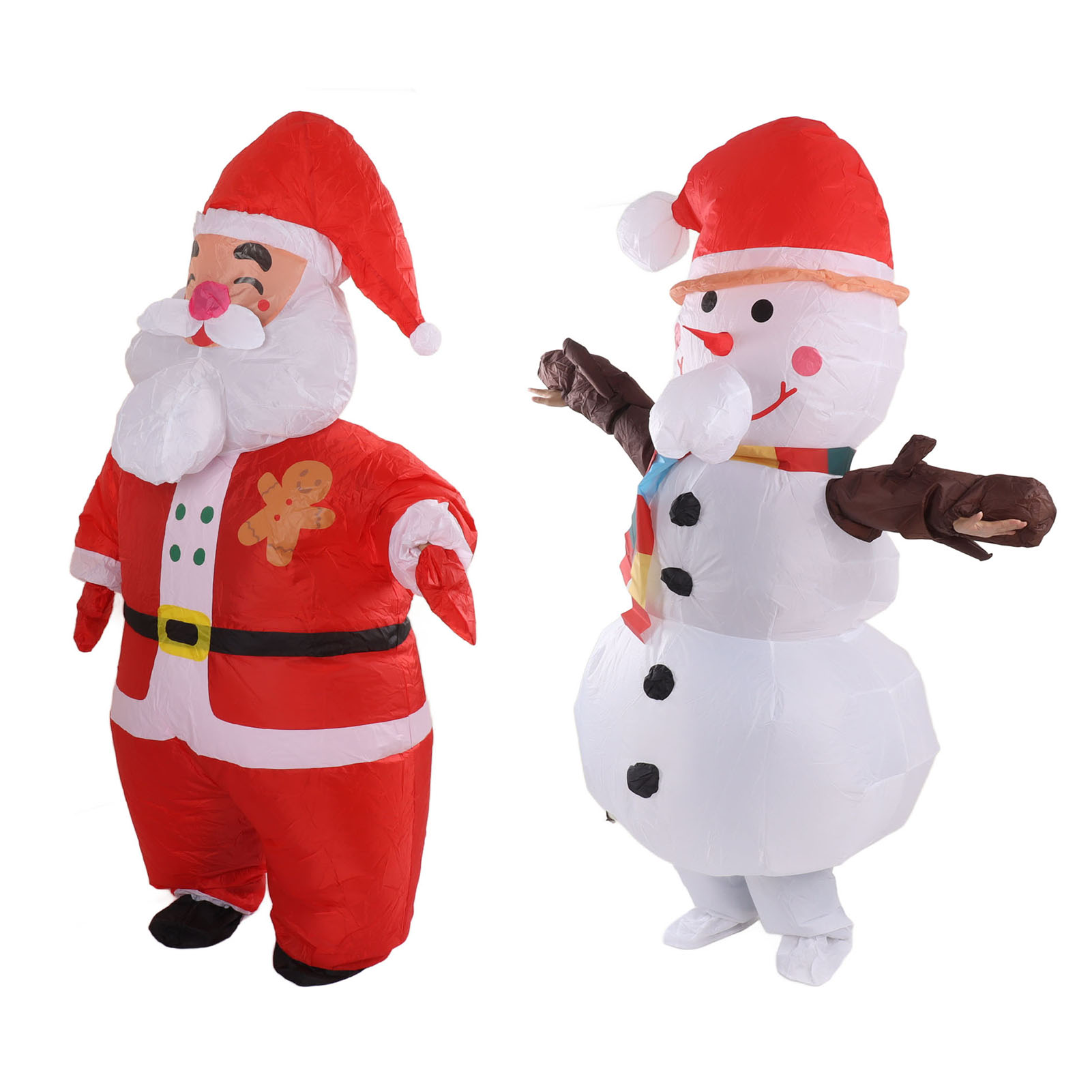 Inflatable Christmas Costume Funny Blow Up Christmas Party Doll Suit For 15 DM - Picture 14 of 18