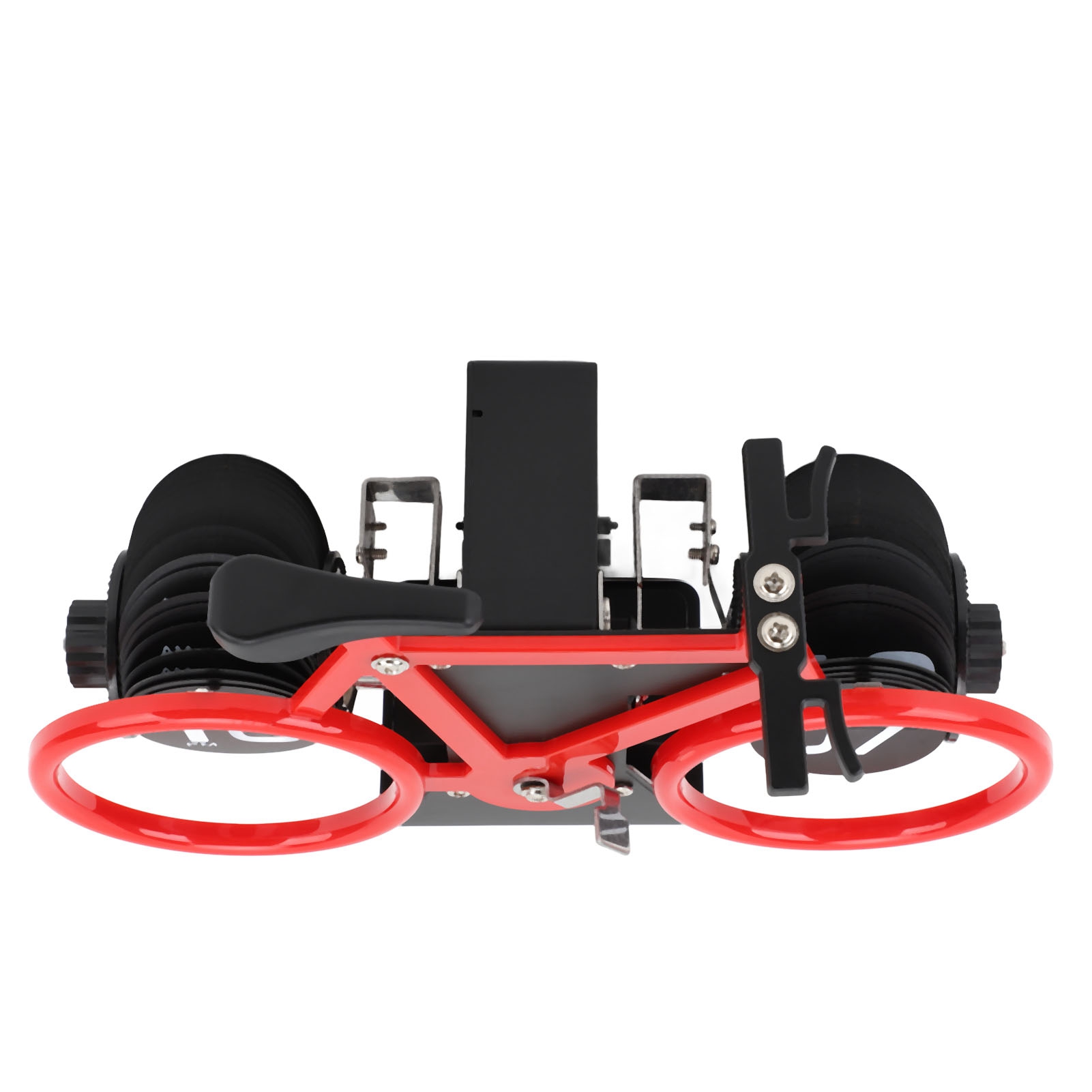 Vintage Flip Desk Clock Bike Form Retro Mechanical Battery Powered Gear - Bild 26 von 42