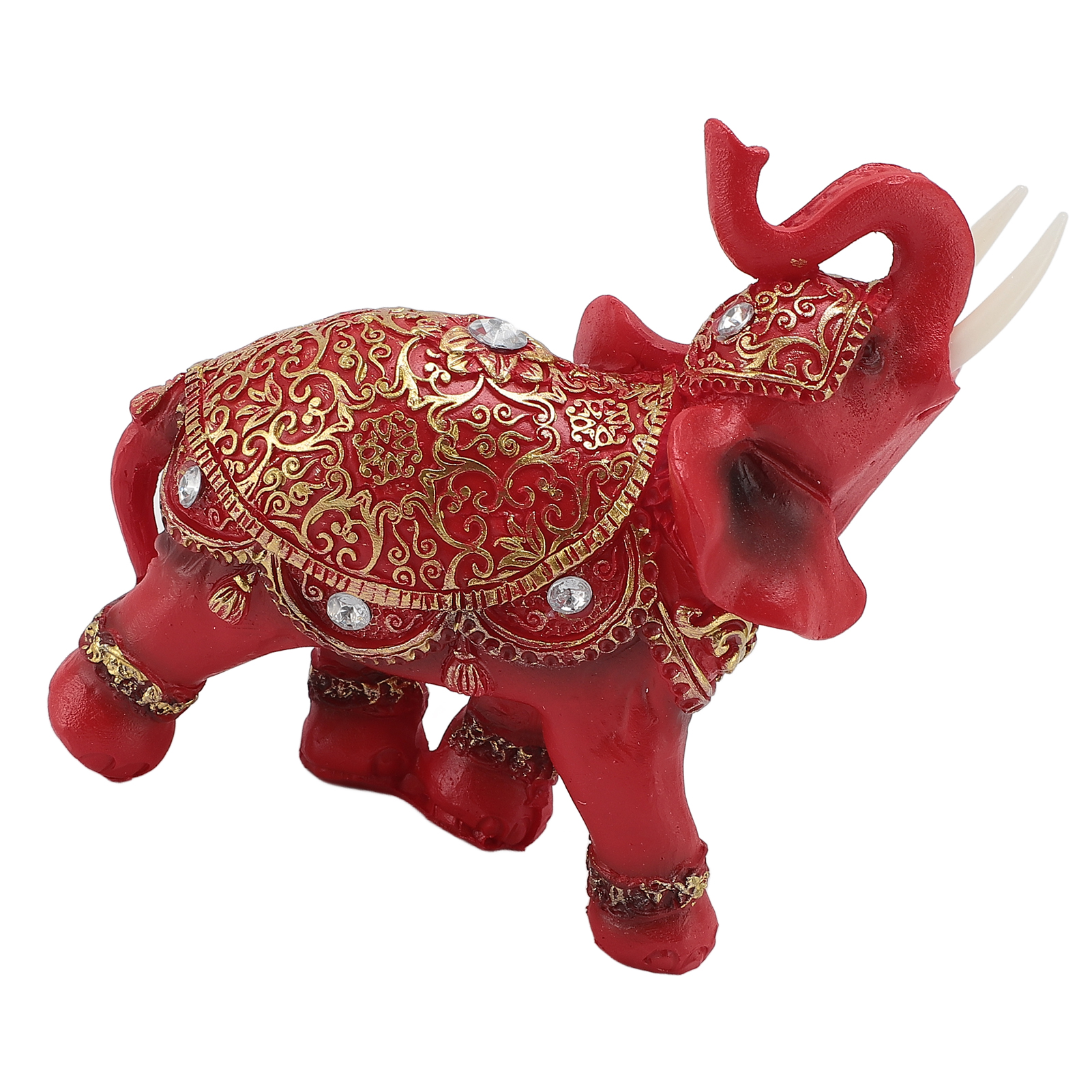 Elephant Statue Wealth Lucky Feng Shui Elephant Figurine Home Decor House