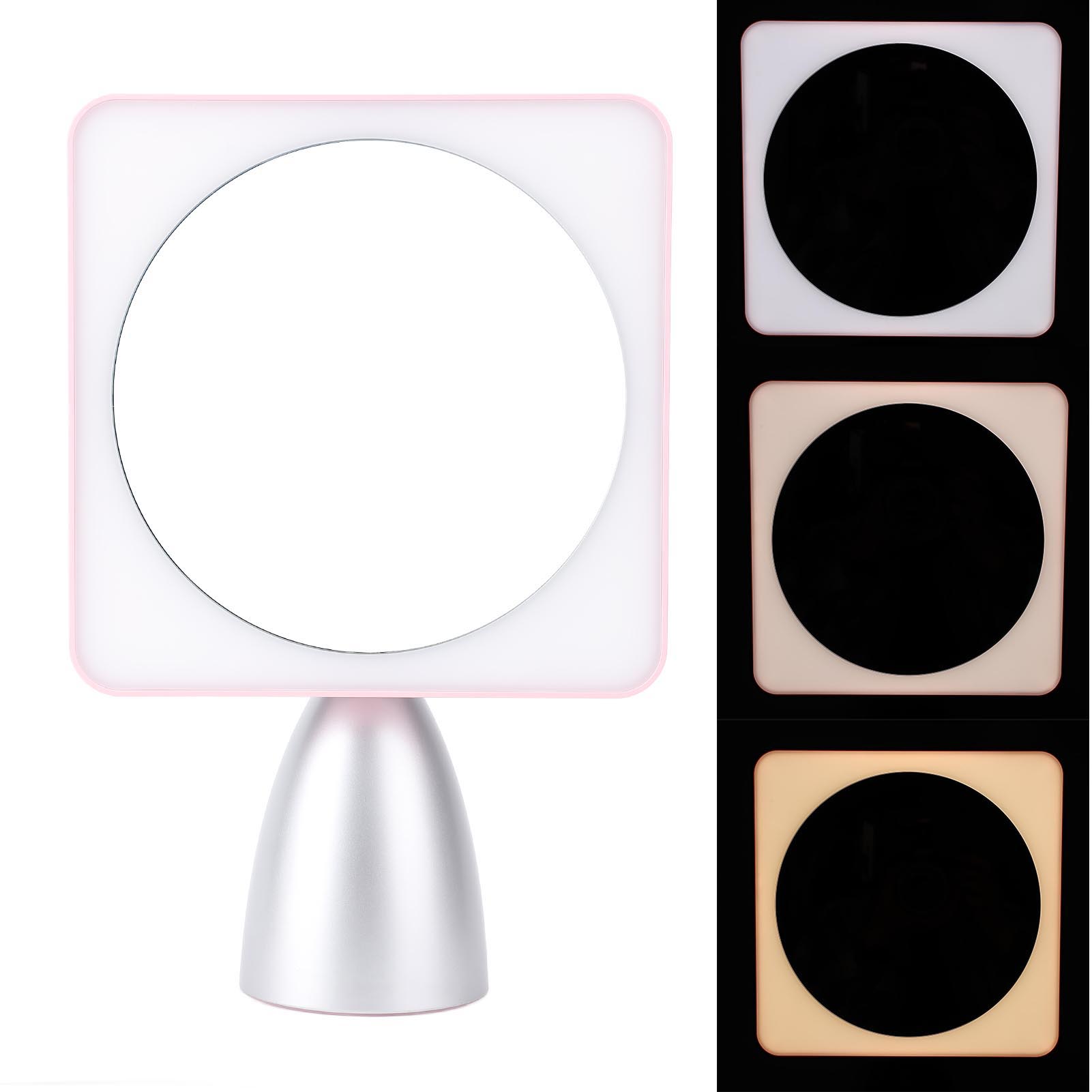 Lighted Makeup Mirror 3 Colour Temperature Lighted Cosmetic Mirror For Home - Picture 13 of 18