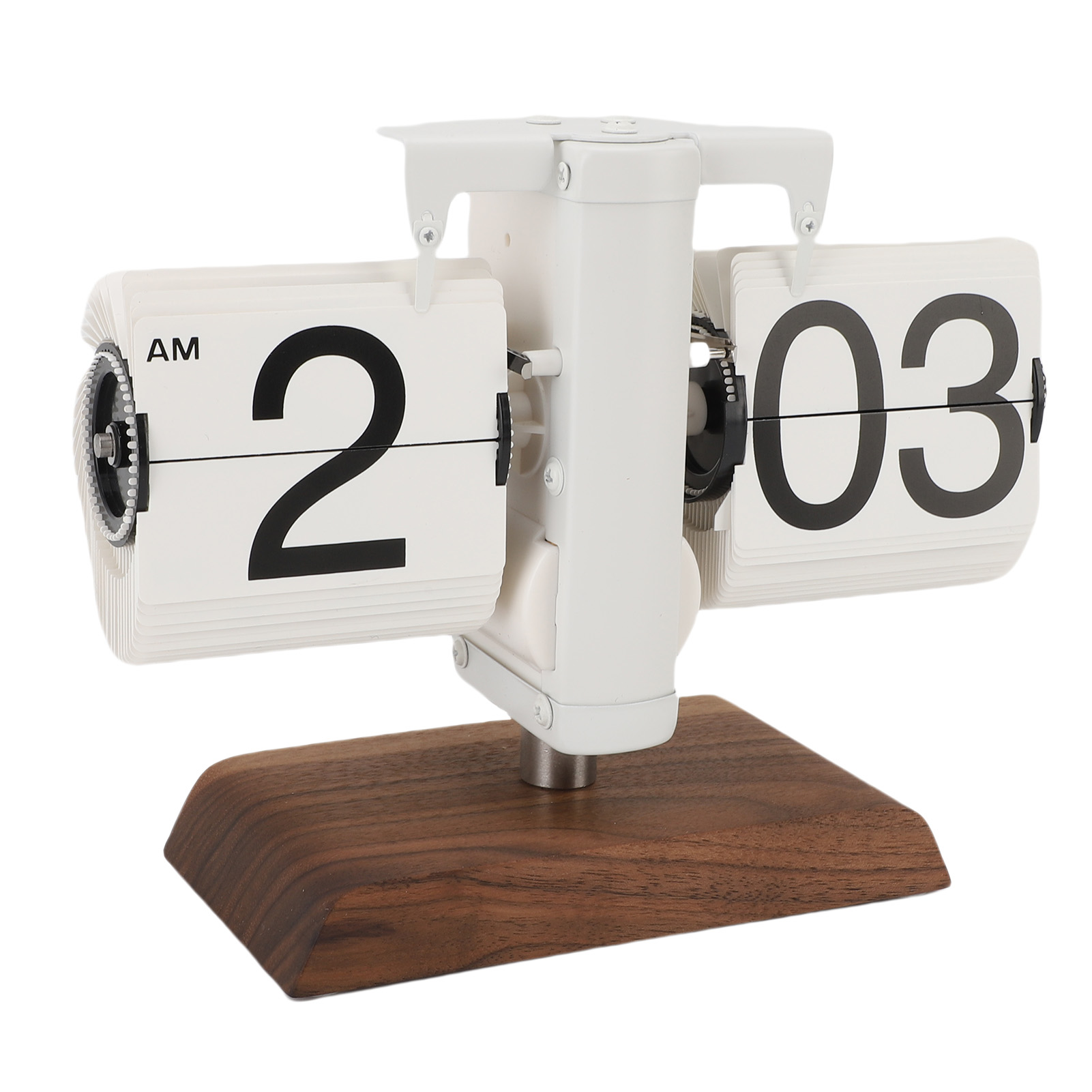 Vintage Retro Flip Desk Clock Mechanical Auto Flip Clock for Home Living Room - Picture 15 of 18