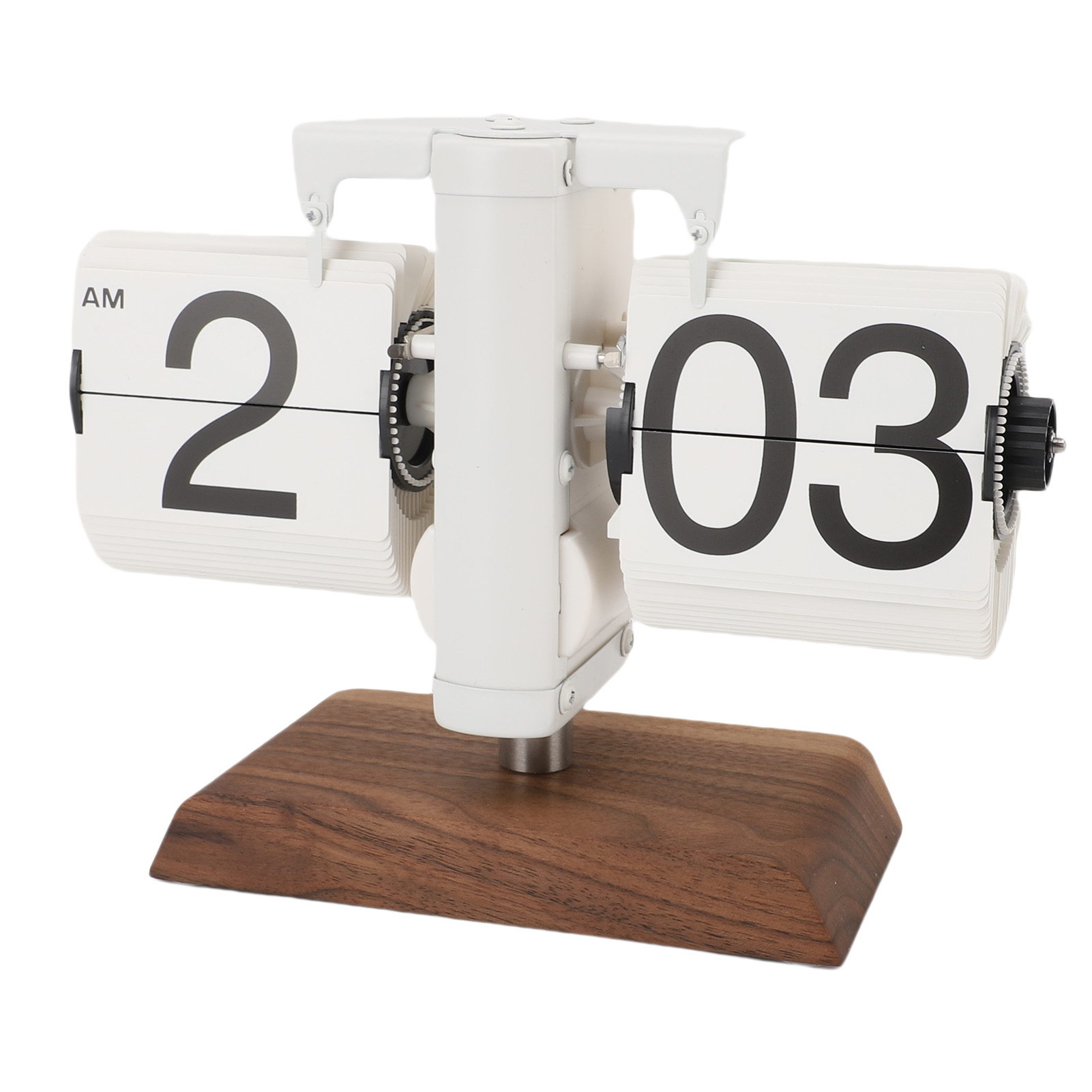 Vintage Retro Flip Desk Clock Mechanical Auto Flip Clock for Home Living Room - Picture 14 of 18