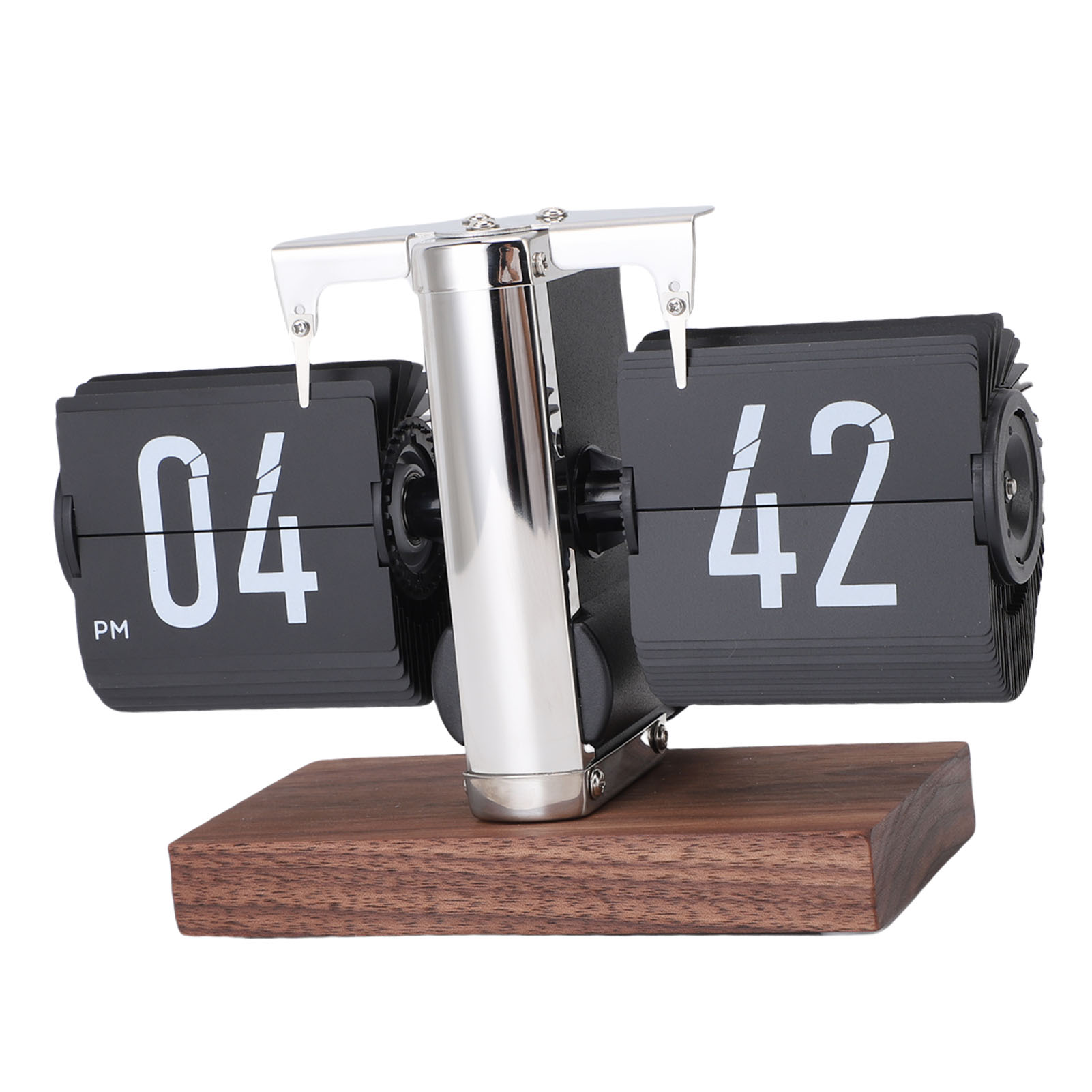 Reloj de escritorio automático abatible mecánico digital para decoración del hogar - Imagen 14 de 18