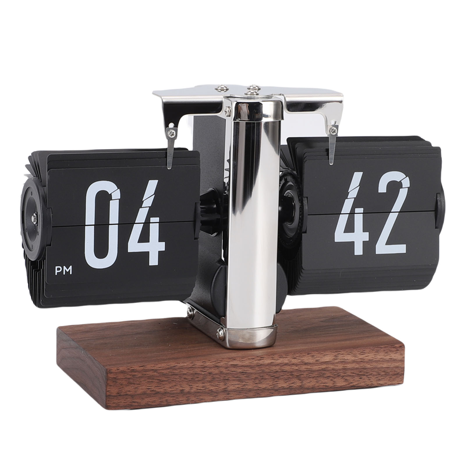 Reloj de escritorio automático abatible mecánico digital para decoración del hogar - Imagen 13 de 18