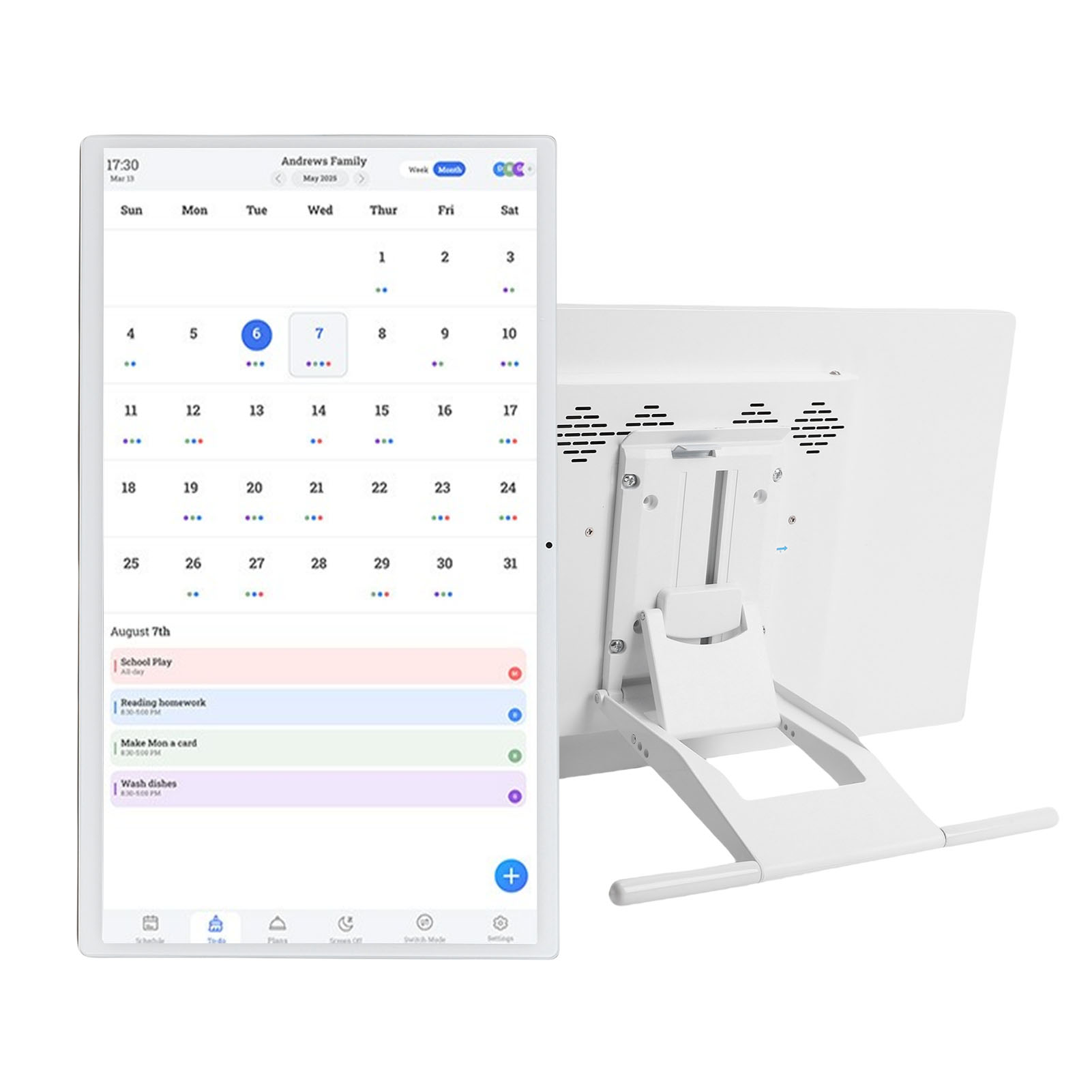 21.5 WiFi Digital Calendar 1920x1080 HD Wall Mount Touch Screen - Picture 25 of 30