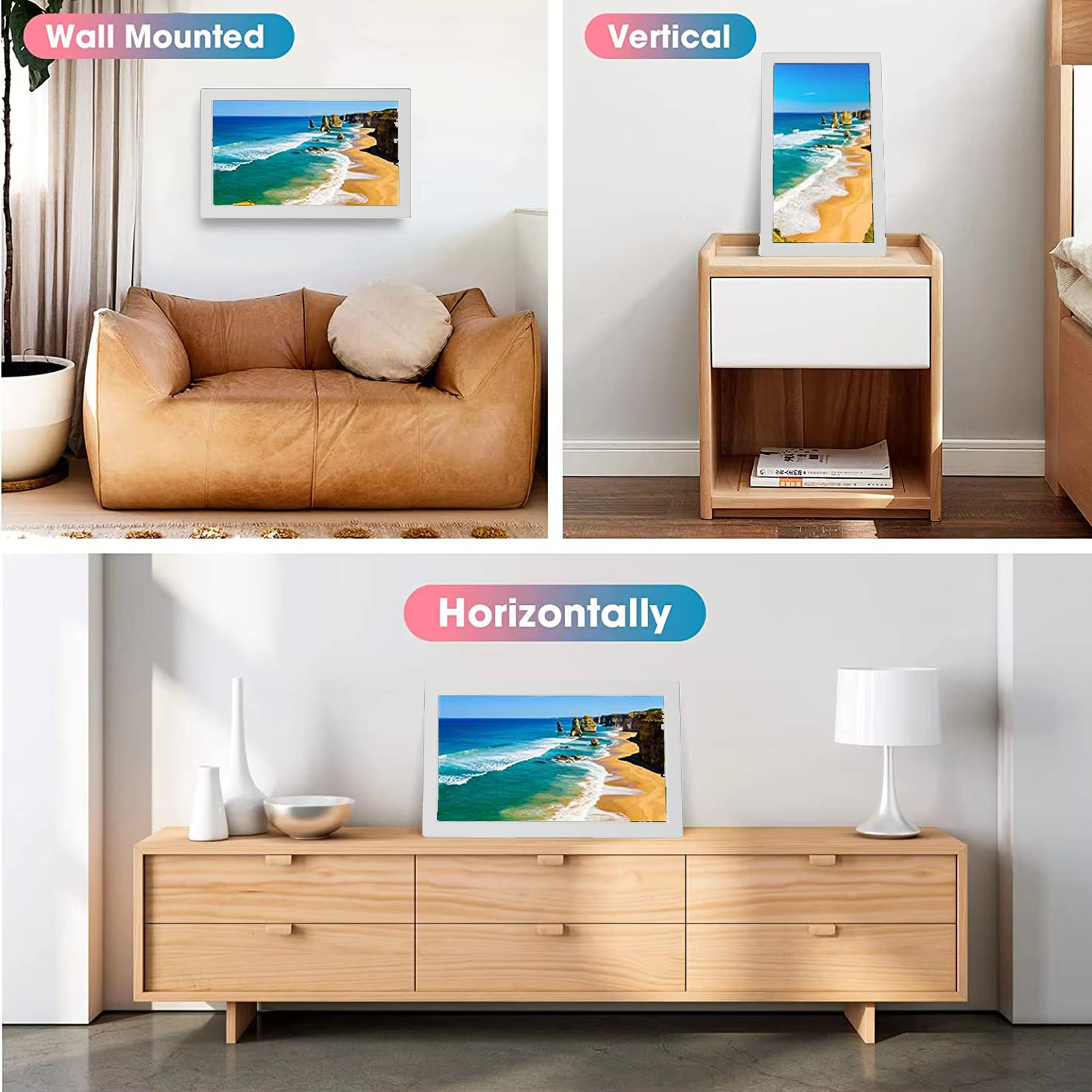 15.6 WiFi Smart Electronic Calendar 1920*1080 Touch Screen - Picture 28 of 30