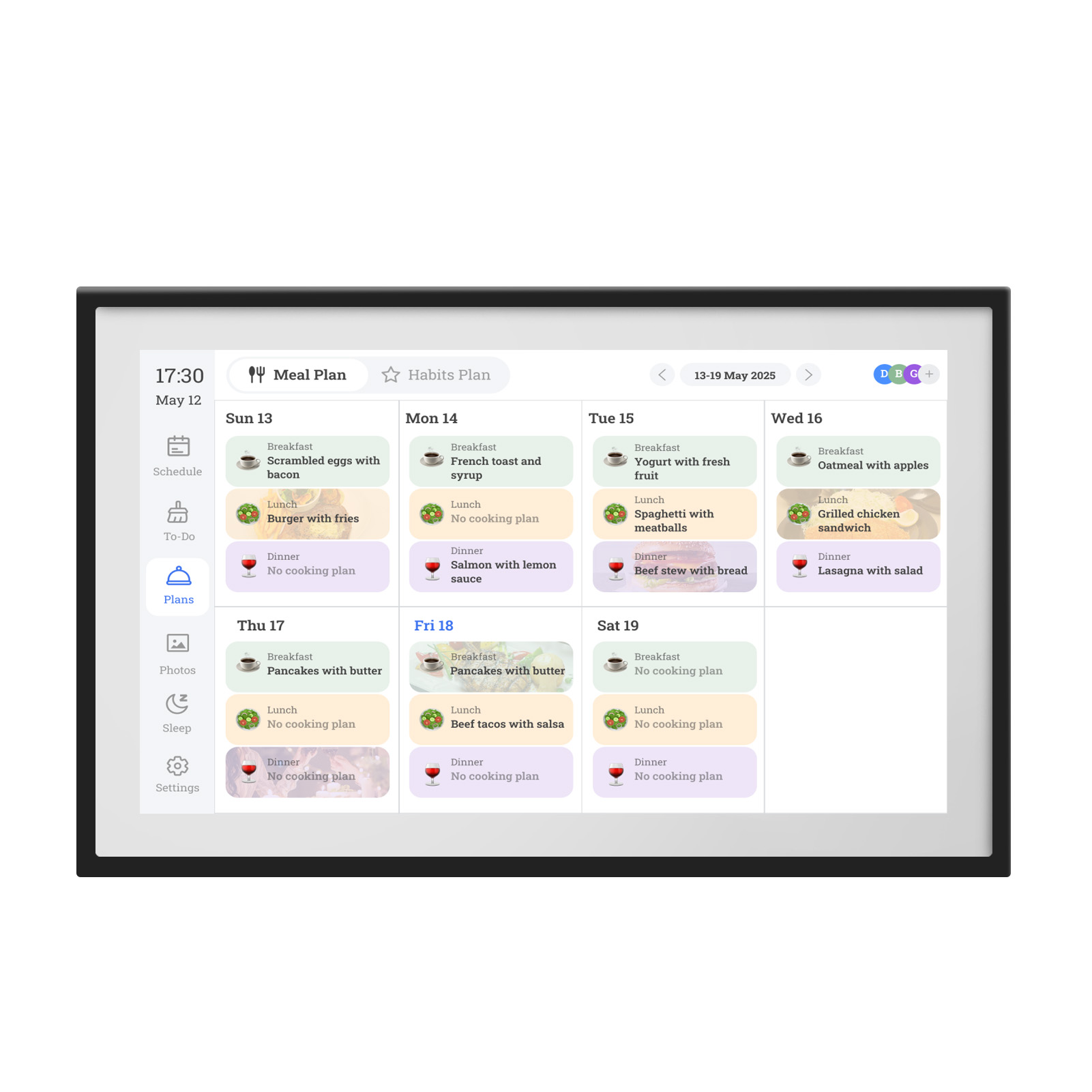 15 6 Zoll WiFi-Wand-Planer-Digital-Kalender-Arbeits 1920x1080 Mit Touchscreen - Bild 28 von 33