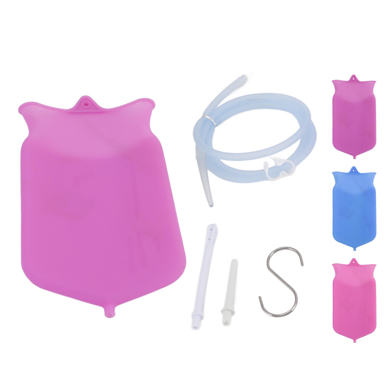Enema Bag Kit Silicone For Colon Cleansing Home Colonic Portable Health Car DM - Picture 17 of 18