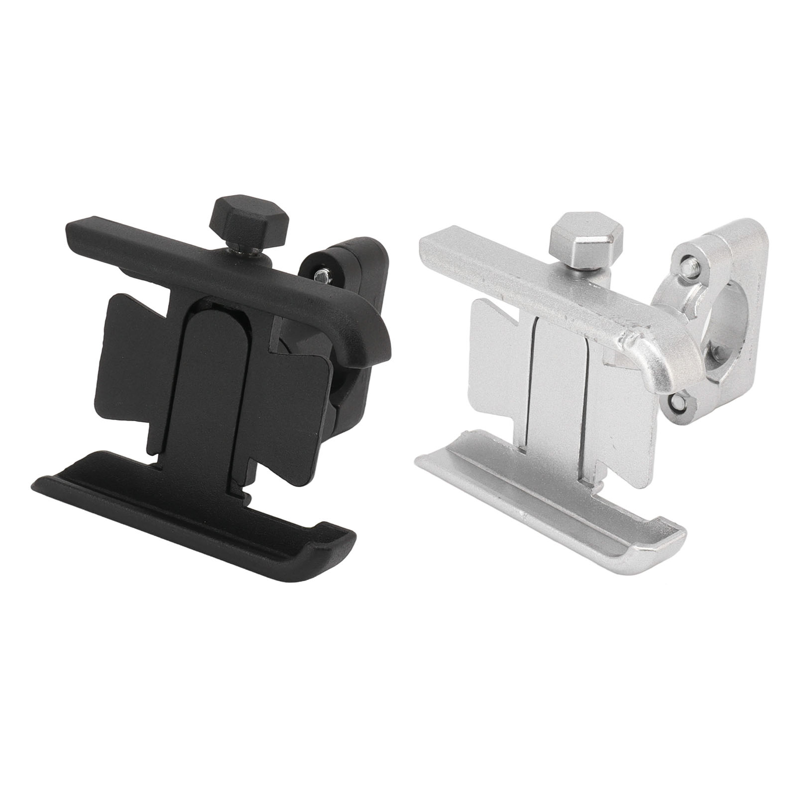 Bike Phone Mount Aluminum Alloy Silicone Pad Rotatable Impact Resistant Bik DM - Picture 16 of 18