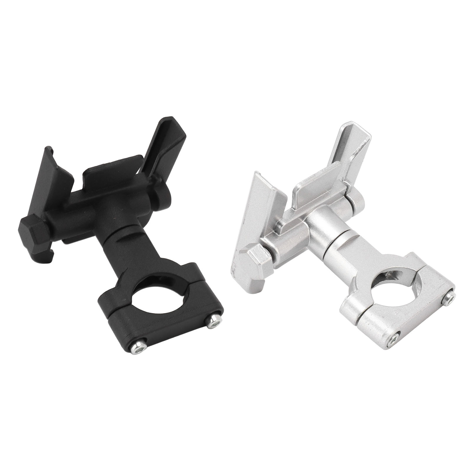 Bike Phone Mount Aluminum Alloy Silicone Pad Rotatable Impact Resistant Bik DM - Picture 15 of 18