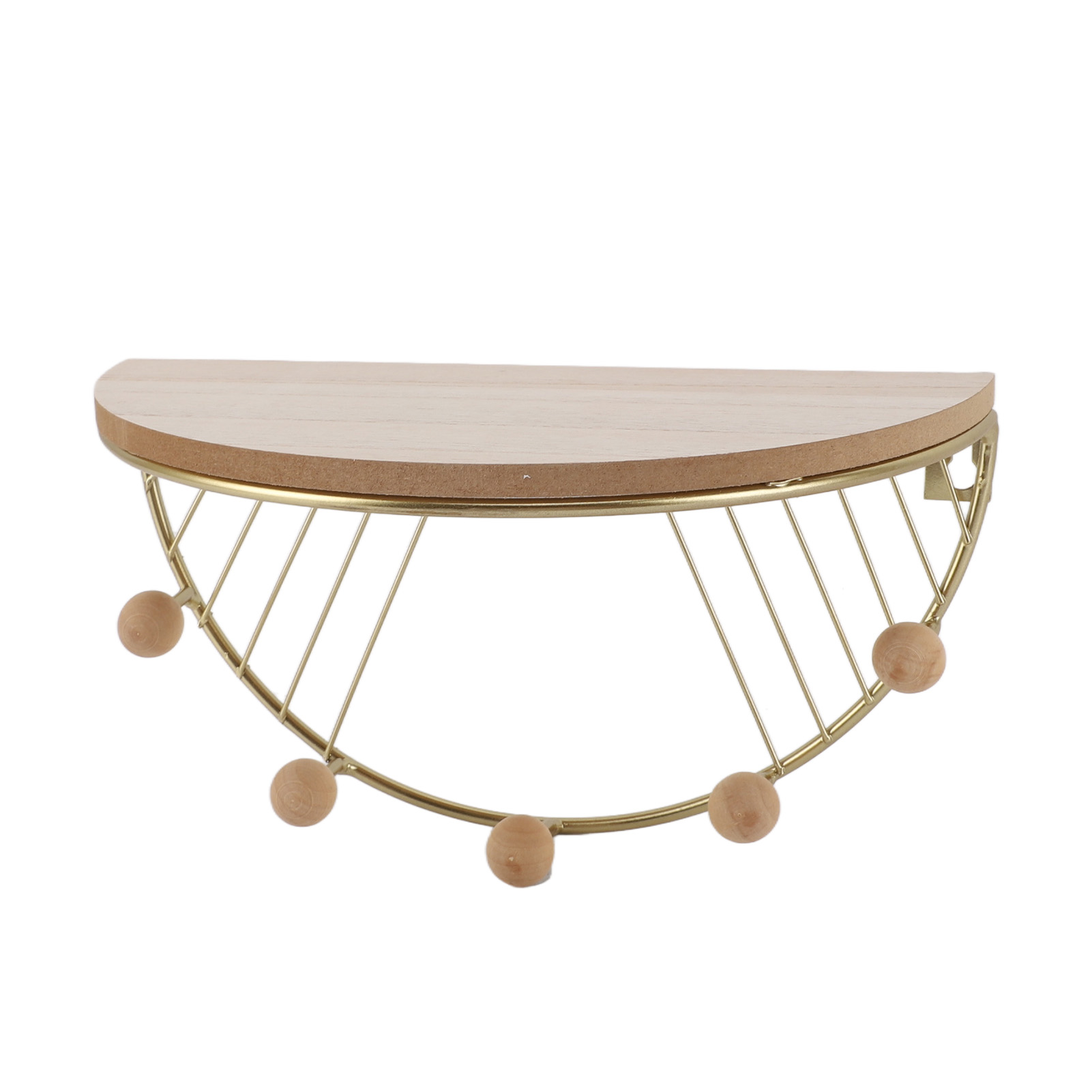 Modern Wall Shelves Fan Shaped Textured Exquisite Floating Shelves For Living