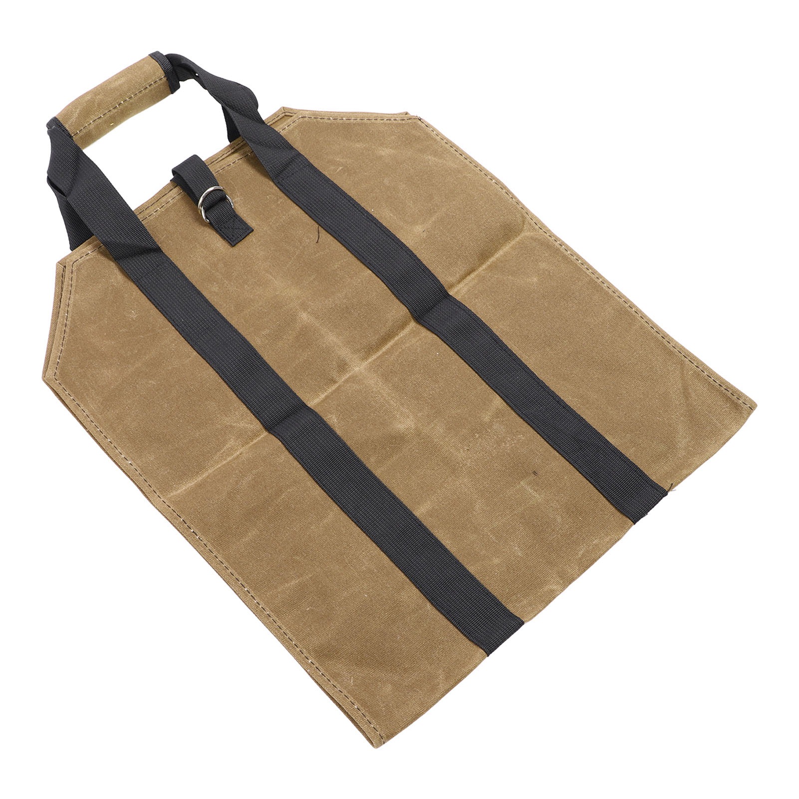 Porta troncos de lona para bolsa de transporte de troncos resistente al agua de leña - Imagen 14 de 18