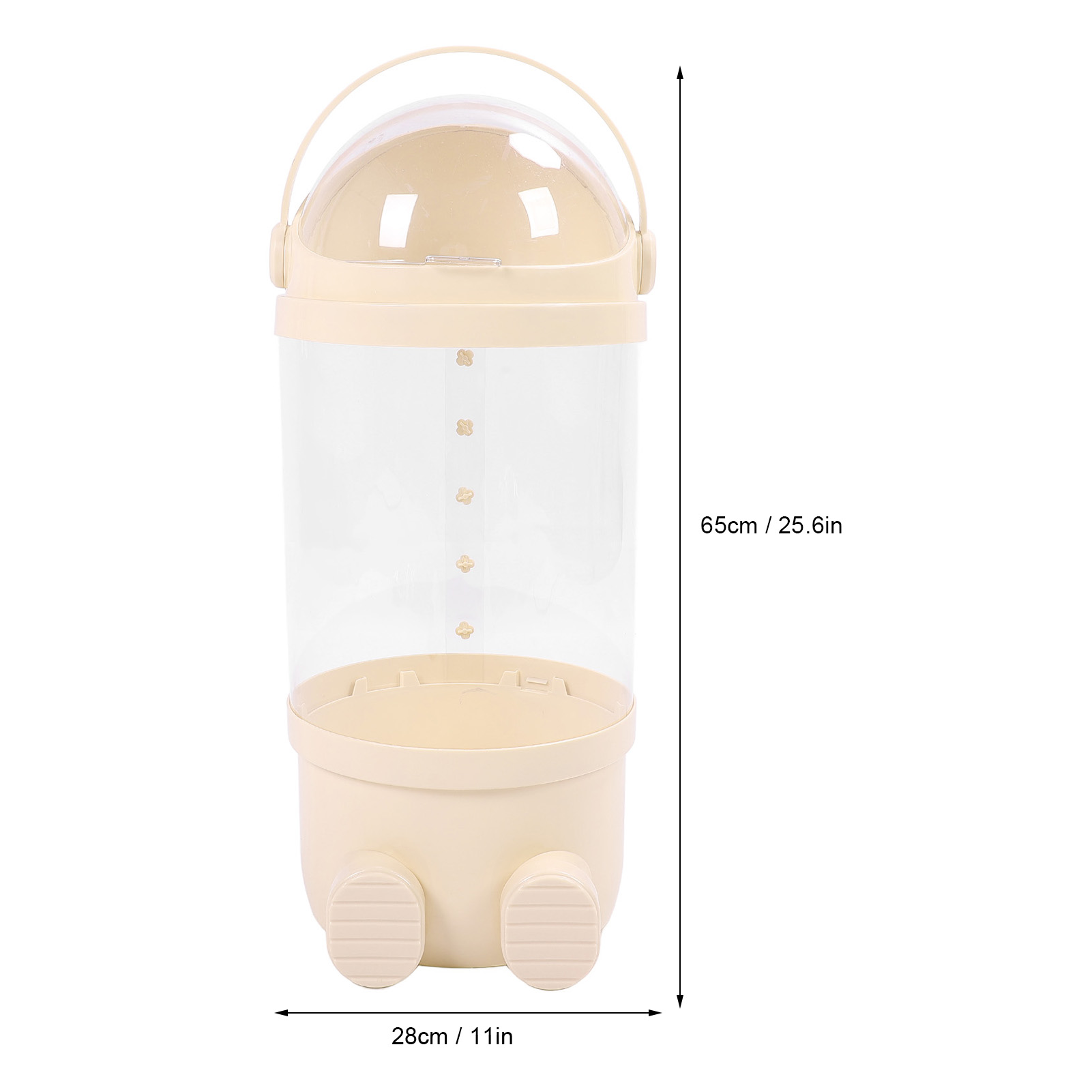 HG Tube De Rangement Pour Animaux En Peluche 65Cm Seau D'Exposition En Plastique - Photo 14/21