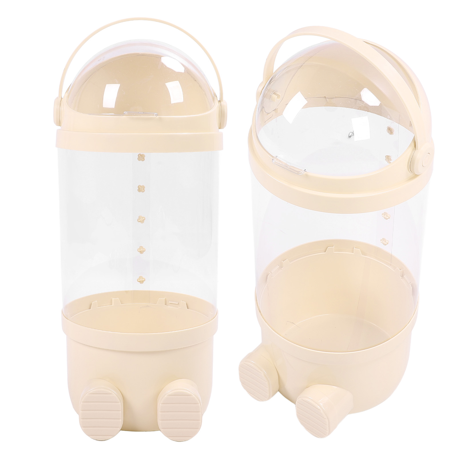 Animal En Peluche De Stockage Tube 65 Cm En Plastique Transparent De Jouet FR - Photo 19/21