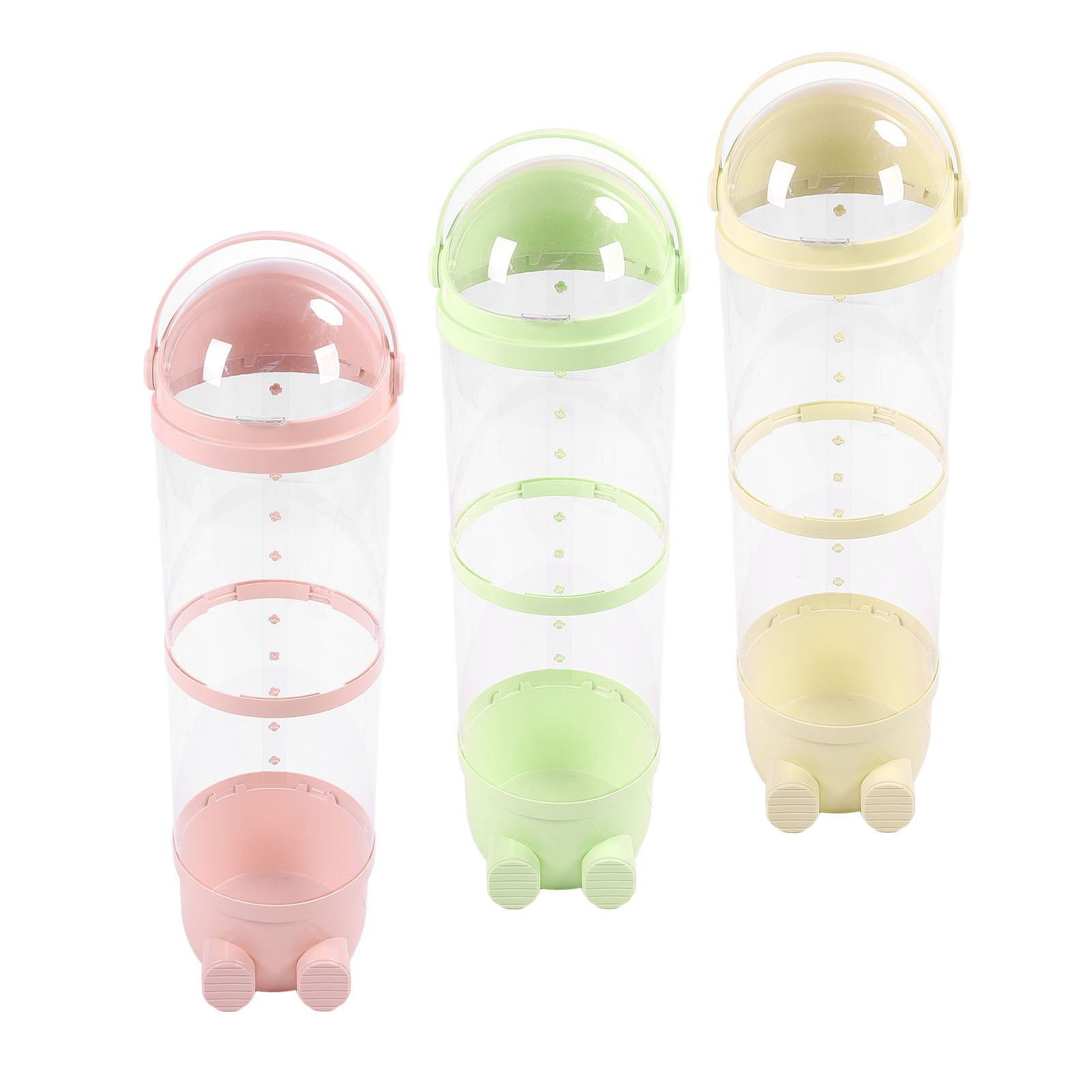 HG Clear Stuffed Animal Storage Tube Large Capacity Transparent Kids Plush Toy - Picture 27 of 31