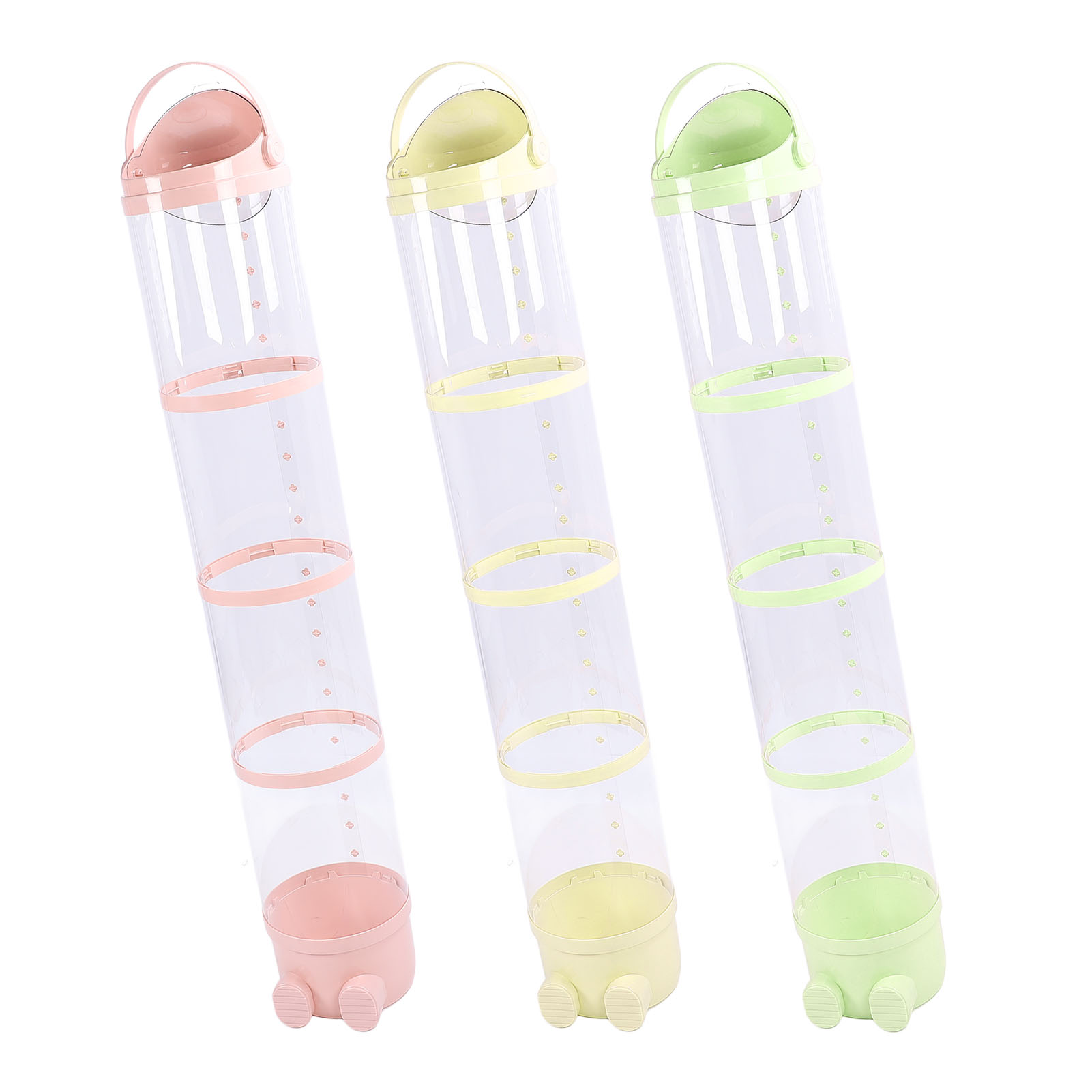 HG Tube De Rangement Pour Animaux En Peluche 162Cm Lumière Réglable Transparent - Photo 14/21