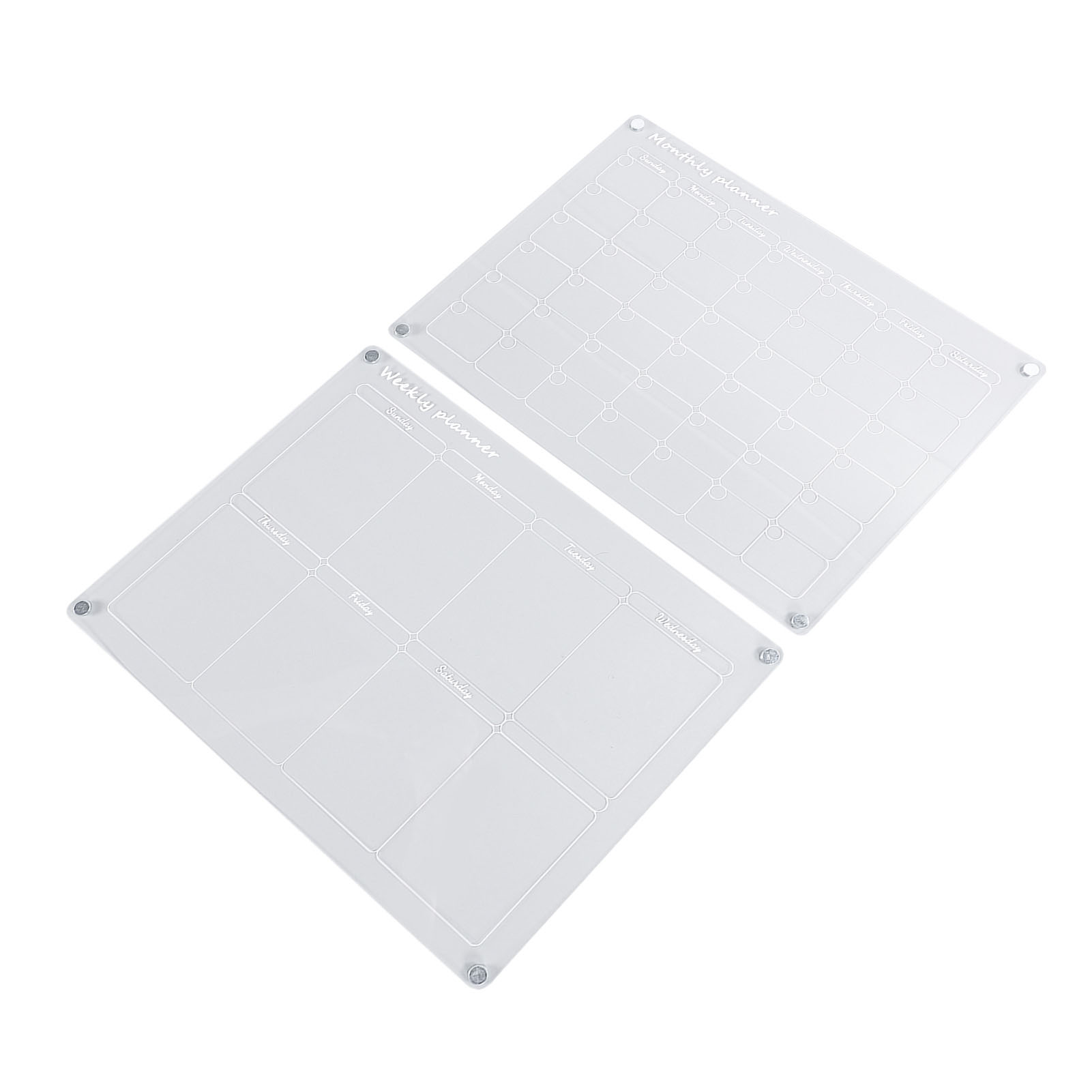 Kühlschrank Kalender Tafel Wiederverwendbar Acryl Magnetisch Kühlschrank Planer für USA - Bild 29 von 29