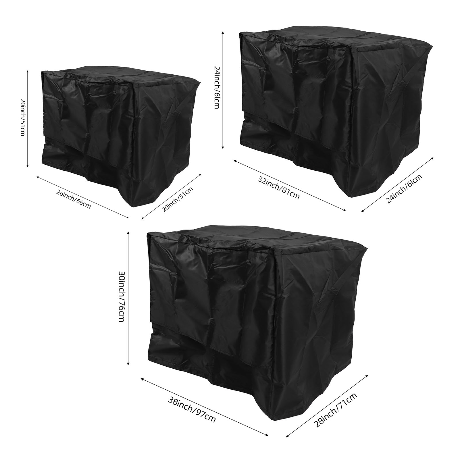 Generator Cover With Vent 420D Silver Coated Oxford Rainproof Sunproof - Picture 20 of 21