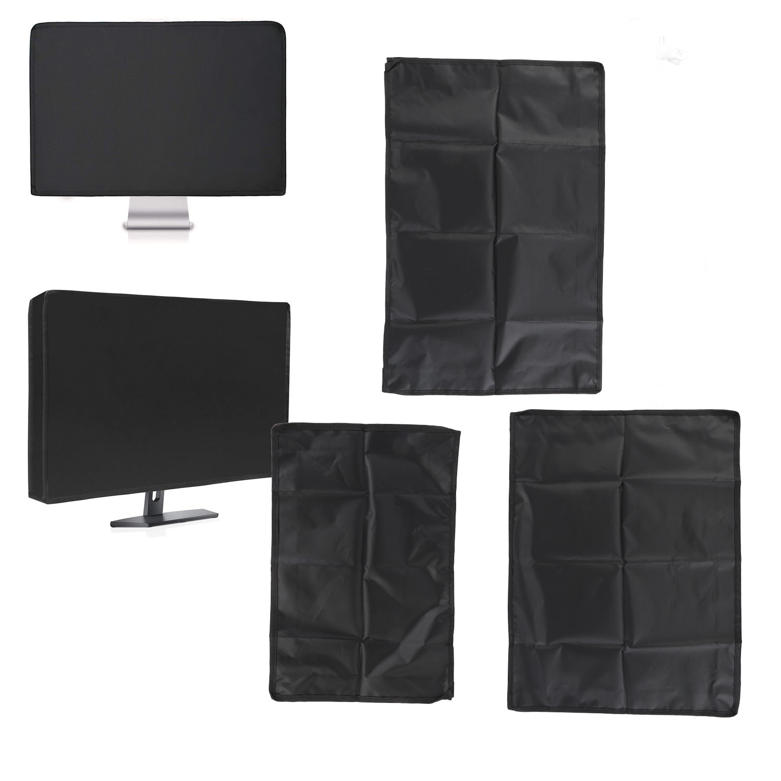 Computer Display Dust Cover 420D Oxford Cloth Silver Coated Rain Proof - Picture 19 of 21
