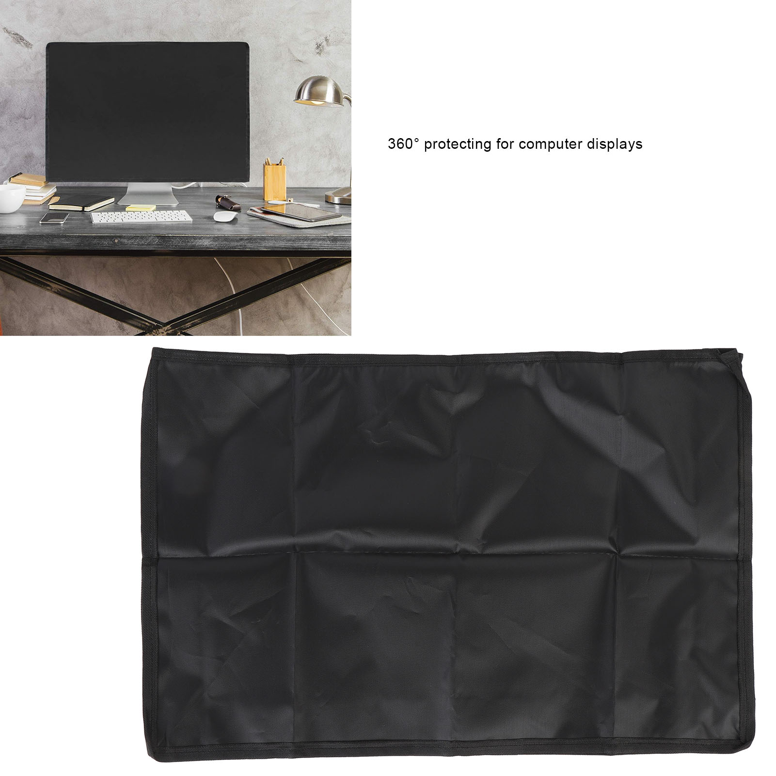 Computer Display Dust Cover 420D Oxford Cloth Silver Coated Rain Proof - Picture 14 of 21