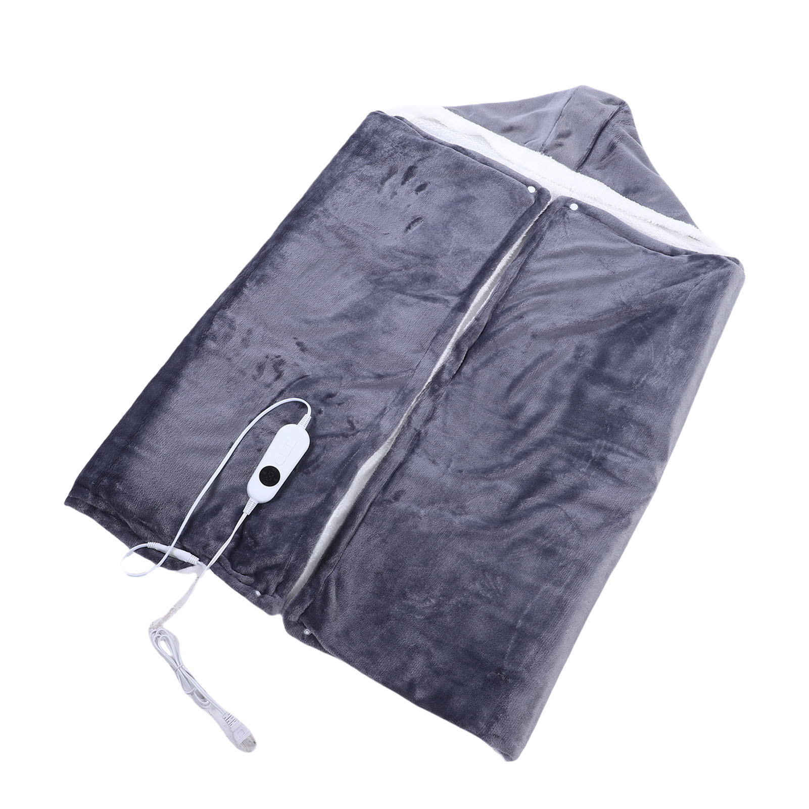 9-Setting Heated Throw Blanket For Home Office - Picture 17 of 18