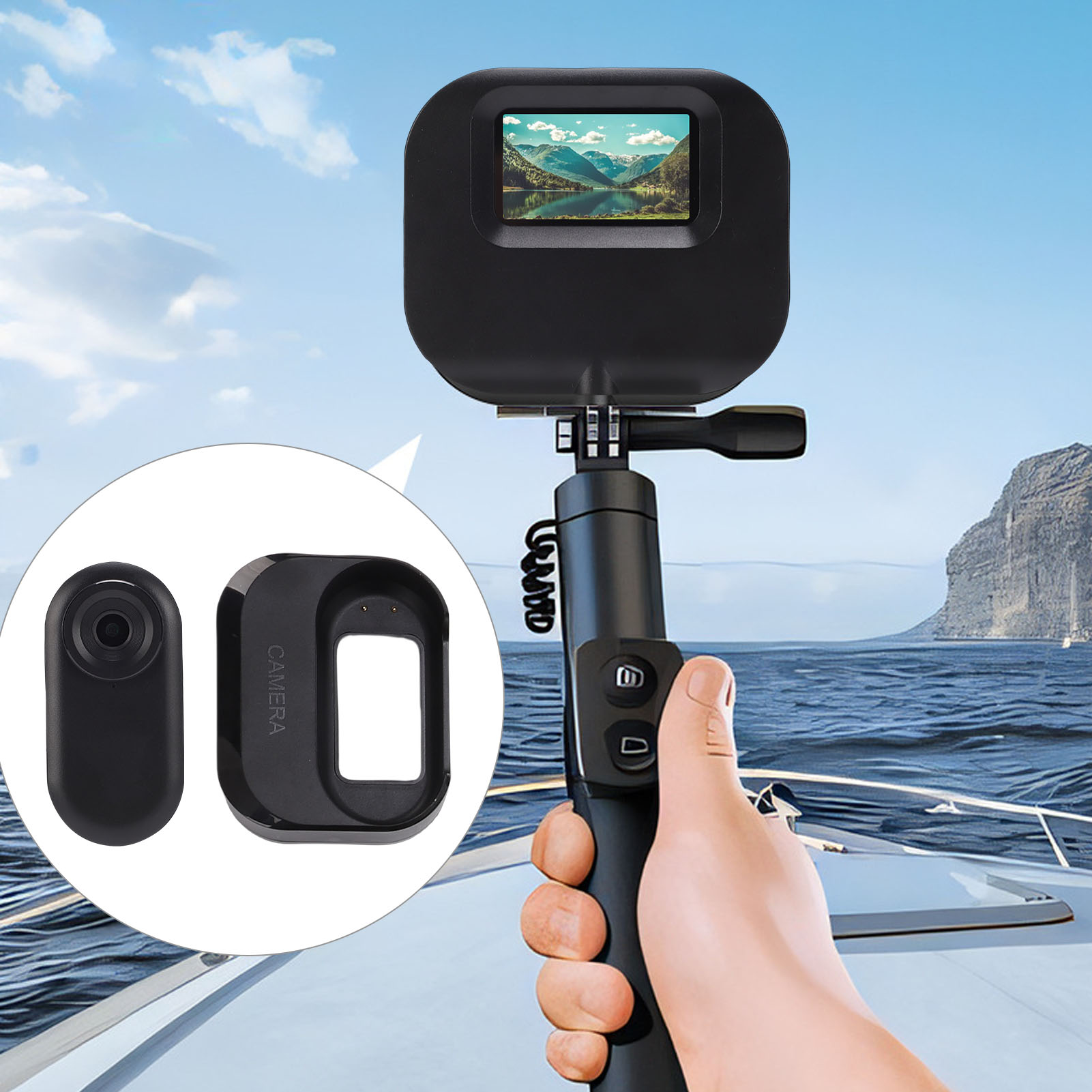 Portable Vlogging Camera With Magnetic Mount For Outdoor Adventures - Picture 26 of 30