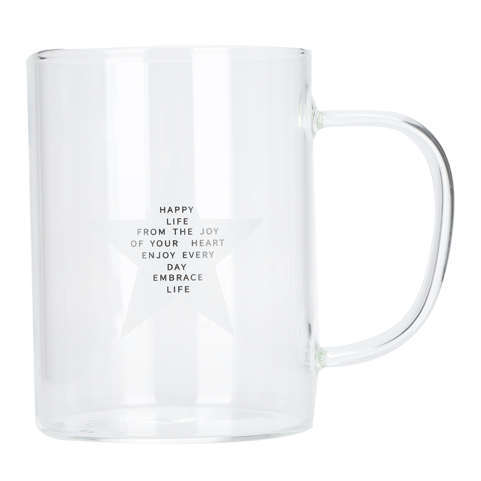 NEW 350ml Transparent Milk Cup Coffee Mug Tea Glass Drinkware With Handle For