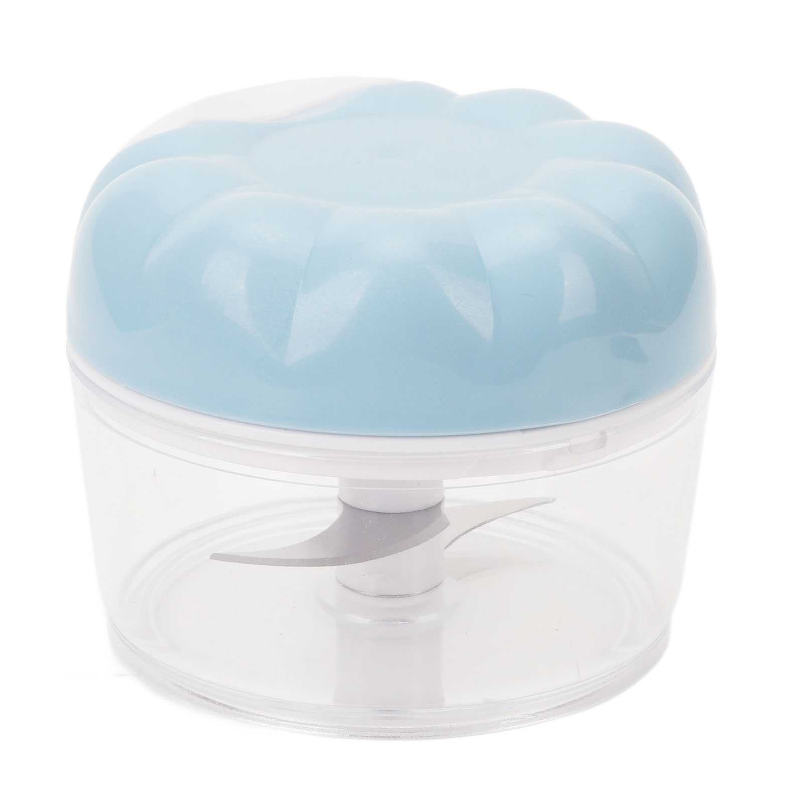 NEW Garlic Chopper Manual Mini Safe Multipurpose Transparent Garlic Mincer With