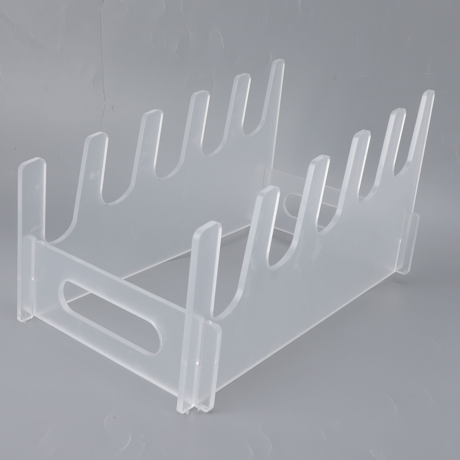 Removable Acrylic Plate Rack Multi-Layer Dish Rack Draining Rack Kitchen