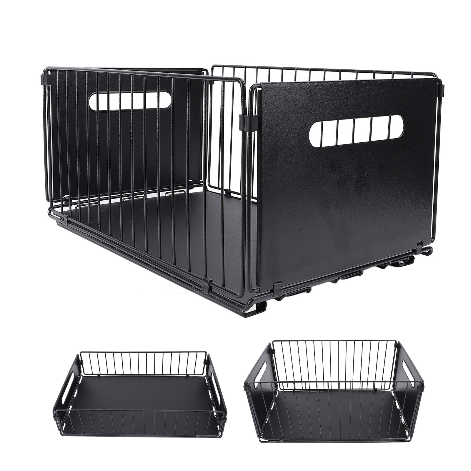 2PCS Pull Out Cabinet Organizer Metal Flexible Multifunctional Pull Out Spice FF - Picture 25 of 30