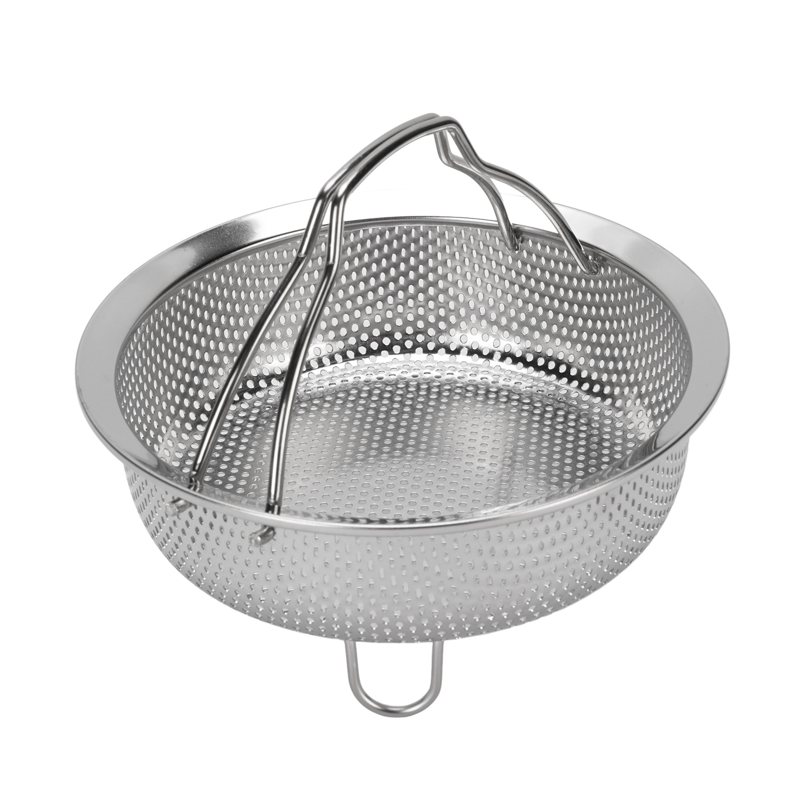 Steam Basket With Foldable Handle 304 Stainless Steel Multifunctional US - Picture 33 of 33