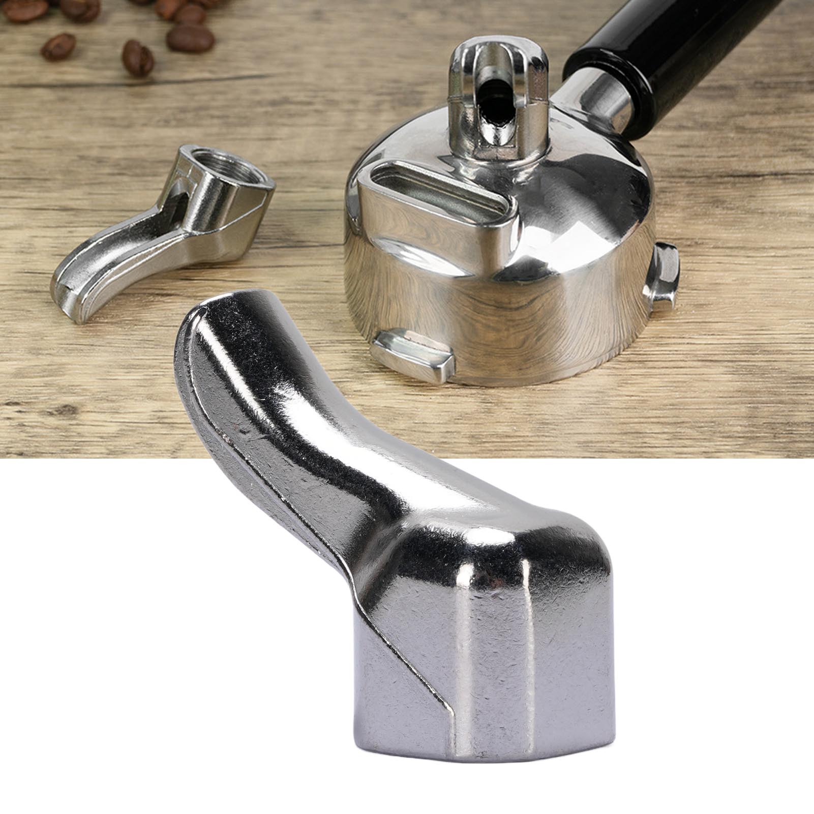 Portafilter Single Spout Zinc Alloy Spout Replacement For 51MM 53MM 54MM - Picture 13 of 18