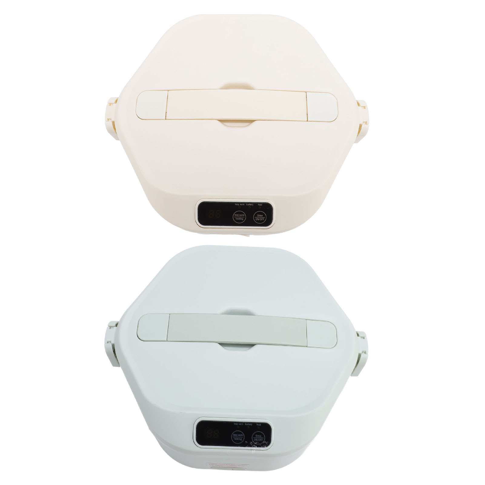 Electric Lunch Box Multifunctional Adjustable Porcelain Liner Cordless US - Picture 27 of 30