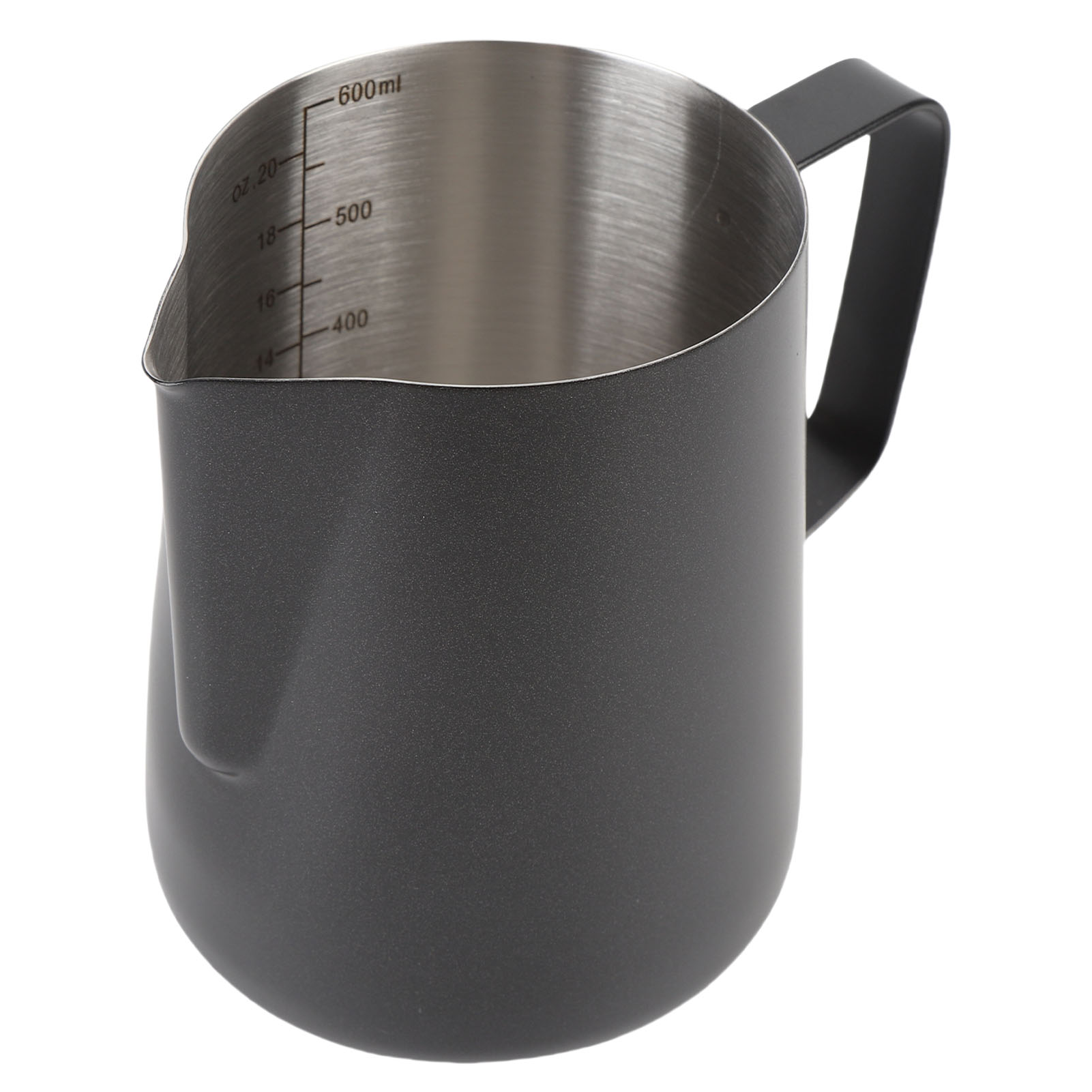 304 Stainless Steel Milk Pitcher with Pointed Spout for Latte Art Design - Picture 24 of 24