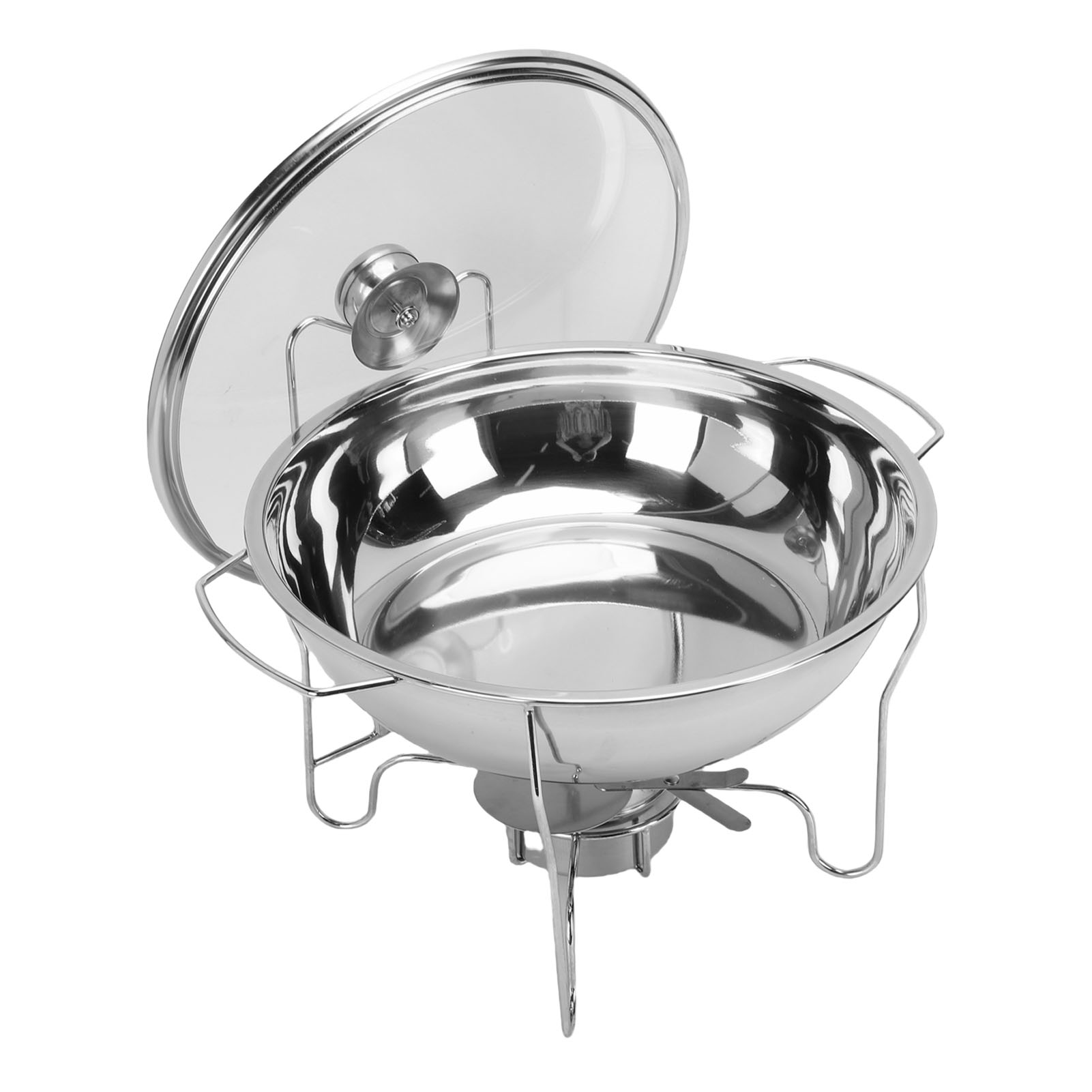 Hotel Restaurant Food Warmer Stainless Steel Alcohol Stove - Picture 25 of 33