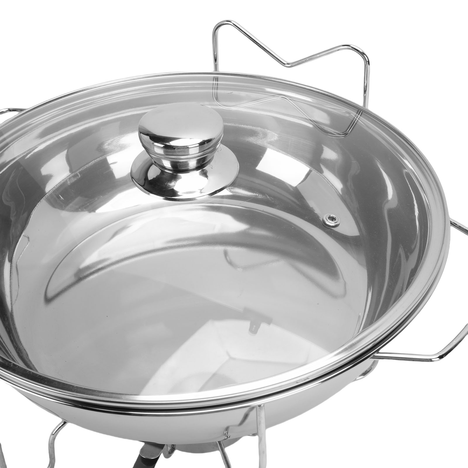 Hotel Restaurant Food Warmer Stainless Steel Alcohol Stove - Picture 30 of 33