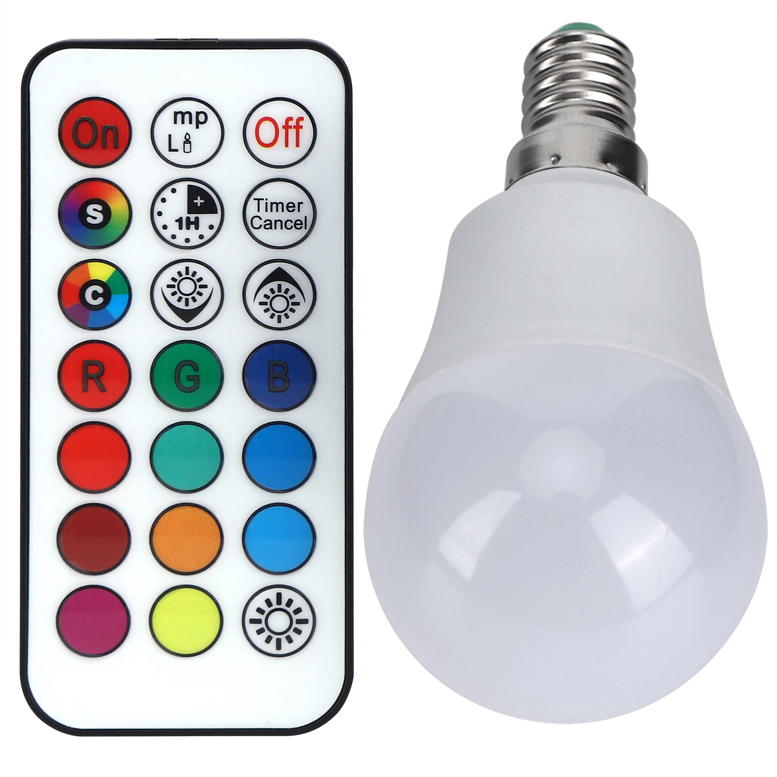45W LED RGB Bulb Light Colorful Changeable Remote Control Lamp For Bedroom GFL - Picture 30 of 30