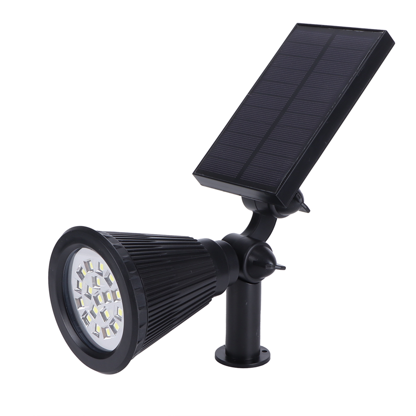 LED Solar Lawn Lights Spotlights With 18pcs Chips For Outdoor Garden Yard