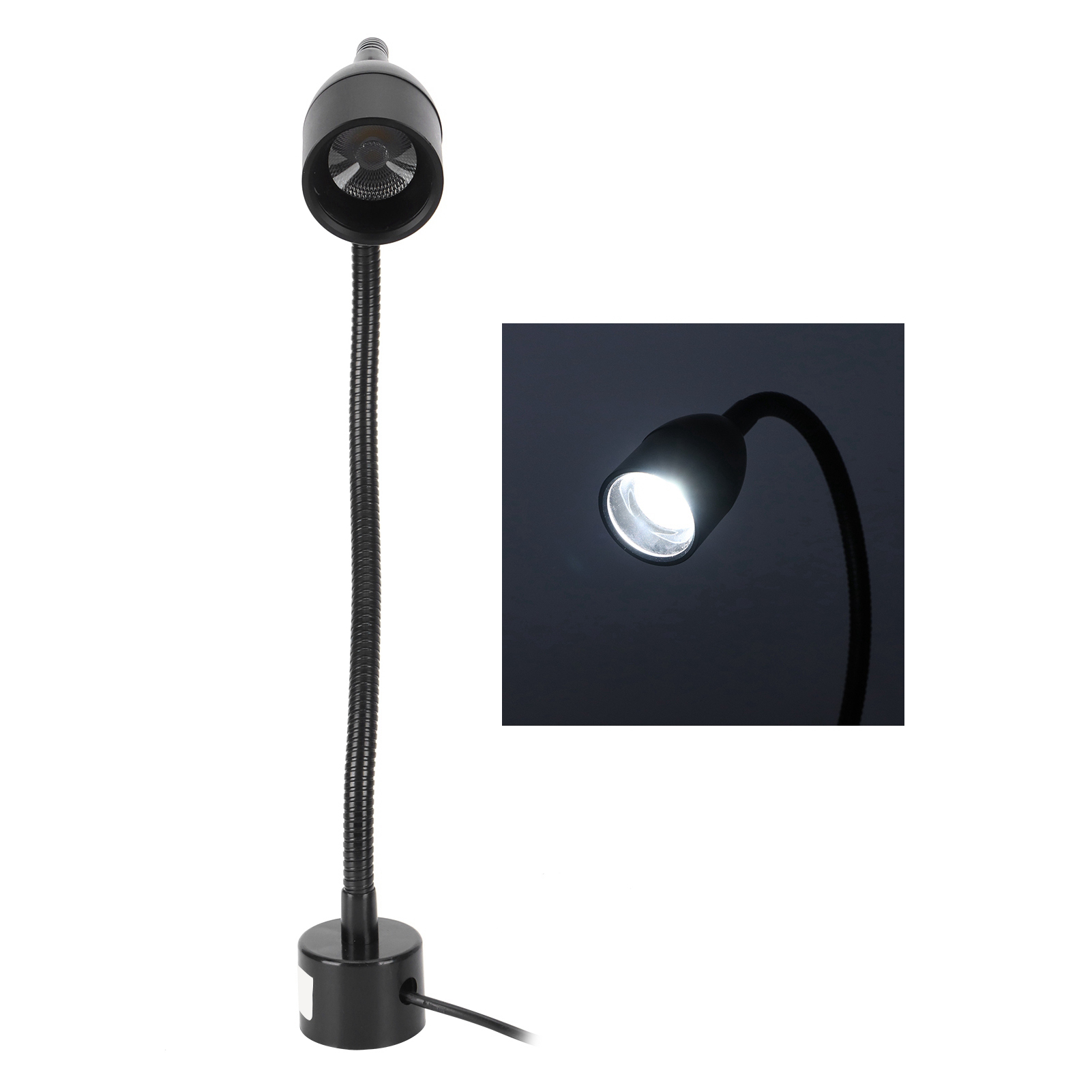 5W LED Work Light Flexible Gooseneck Magnetic Base For Sewing Machine Industrial - Picture 24 of 29