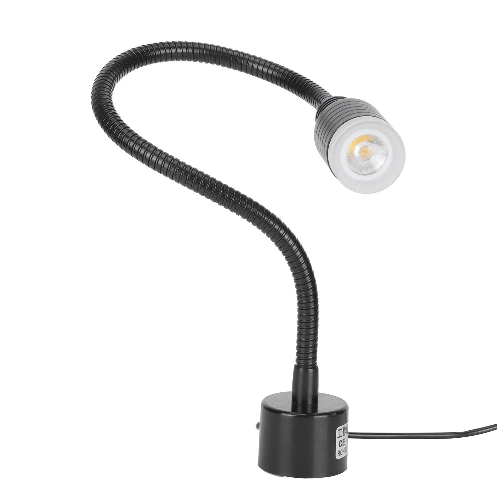 LED Universal Adjustable Machine Tool Light 5W Work Lamp With Magnetic Base NEW