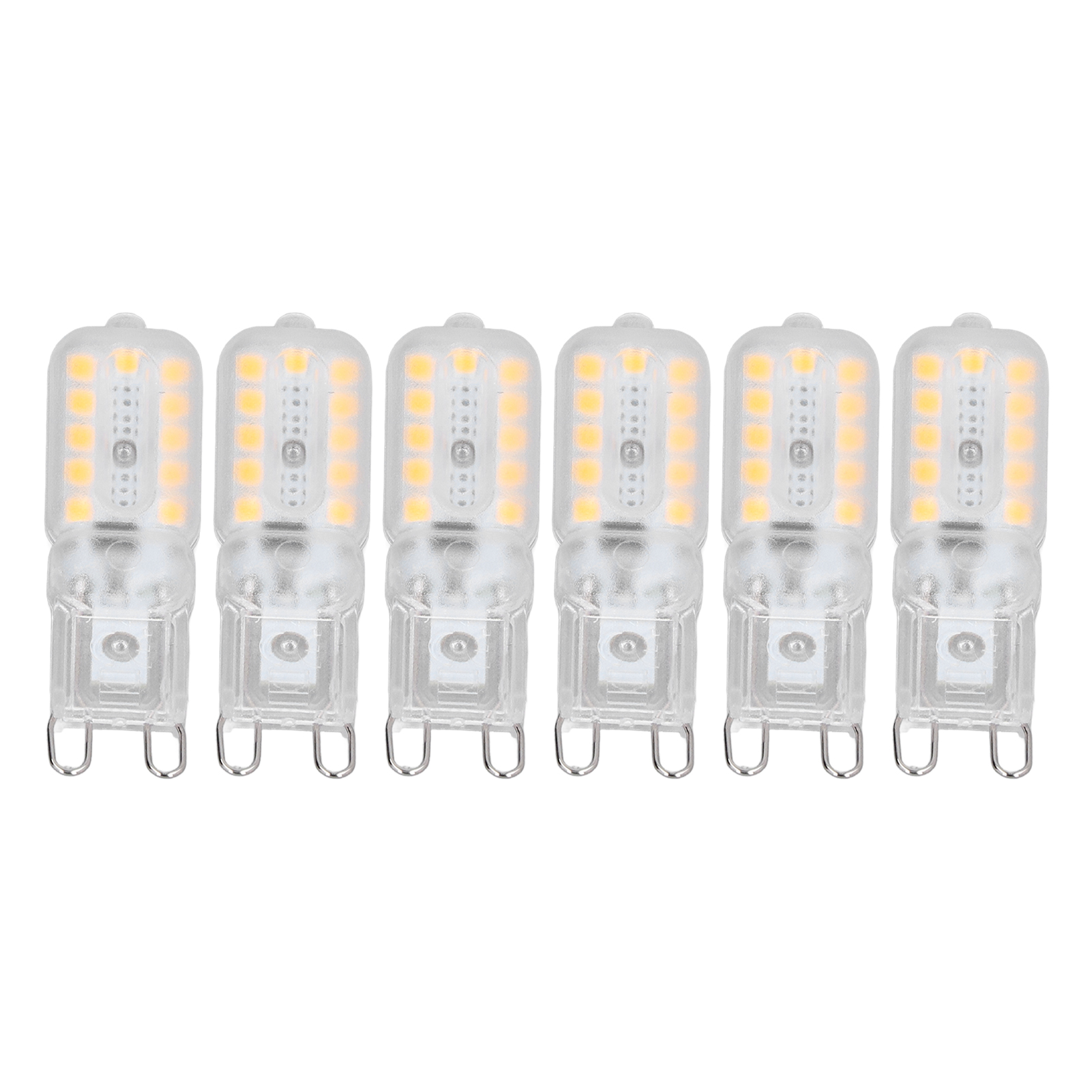 .›6pcs G9 LED Bulb 5W Transparent Cover 22LED Dimmable G9 Light Bulb For Ceiling - Picture 31 of 42
