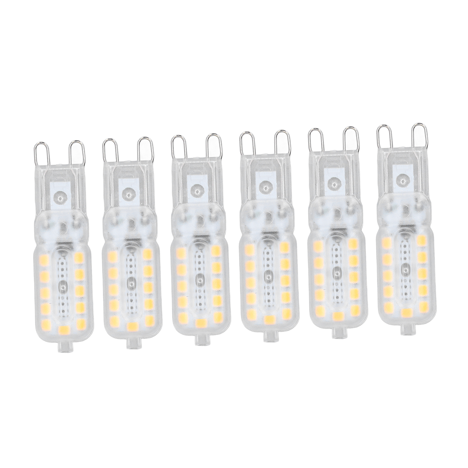 .›6pcs G9 LED Bulb 5W Transparent Cover 22LED Dimmable G9 Light Bulb For Ceiling - Picture 41 of 42