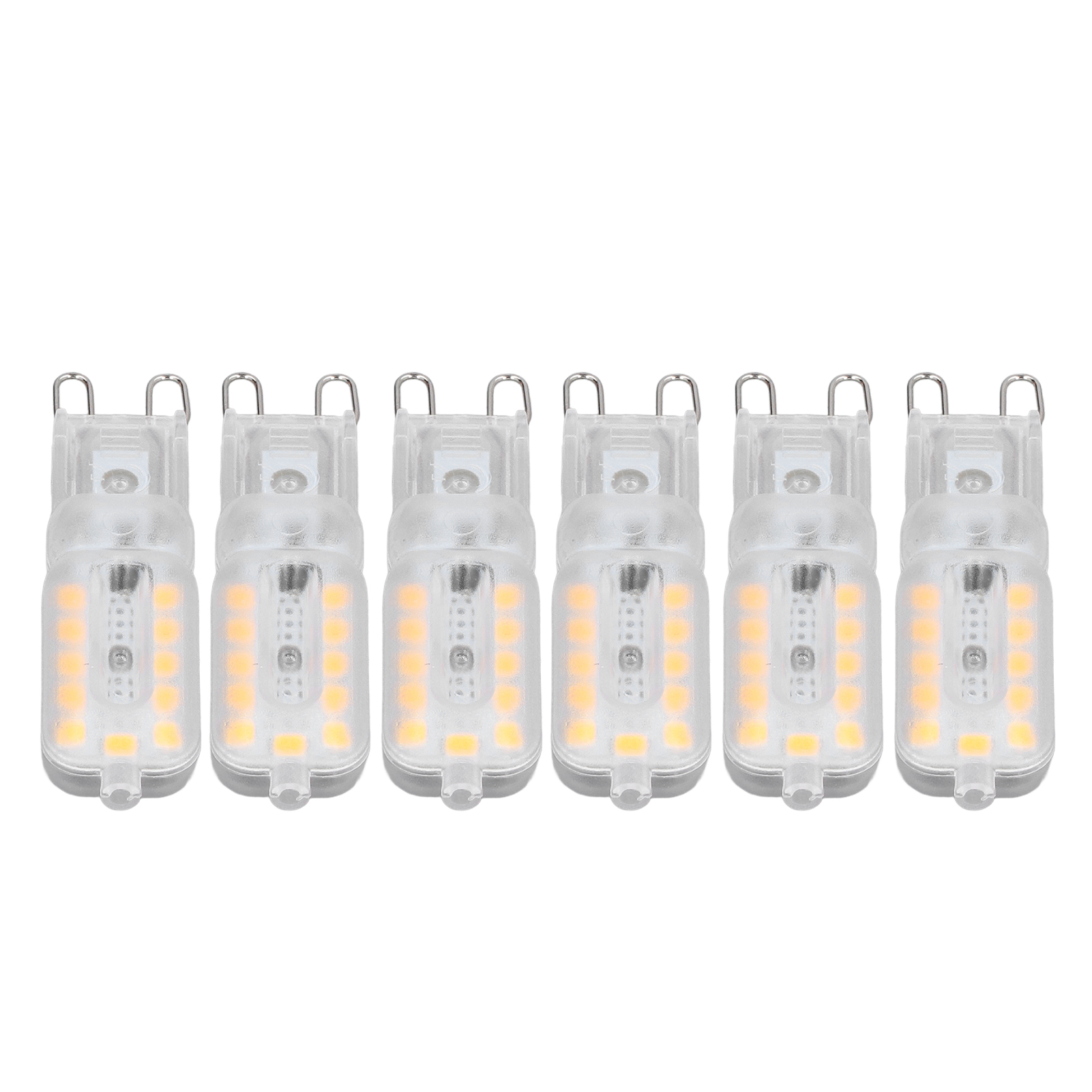 .›6pcs G9 LED Bulb 5W Transparent Cover 22LED Dimmable G9 Light Bulb For Ceiling - Picture 32 of 42