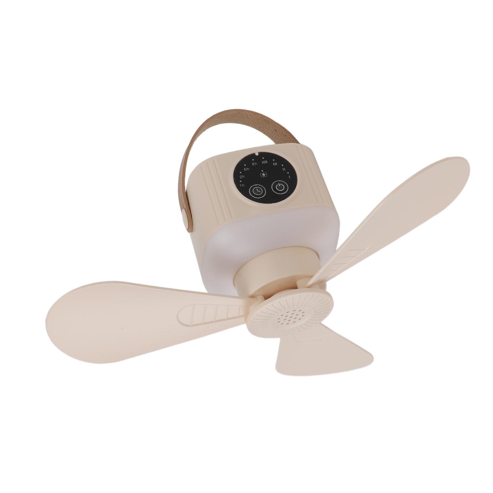 A USB Powered Ceiling Fan With Light 4 Speed Timing Function 7200mAh Battery - Picture 25 of 30