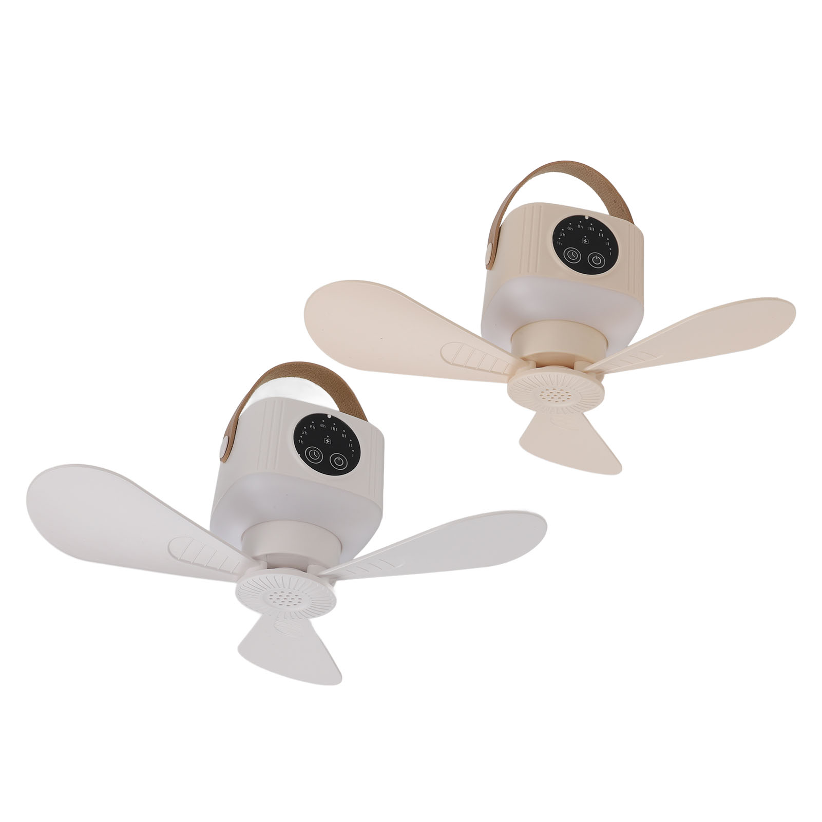 A USB Powered Ceiling Fan With Light 4 Speed Timing Function 7200mAh Battery - Picture 30 of 30