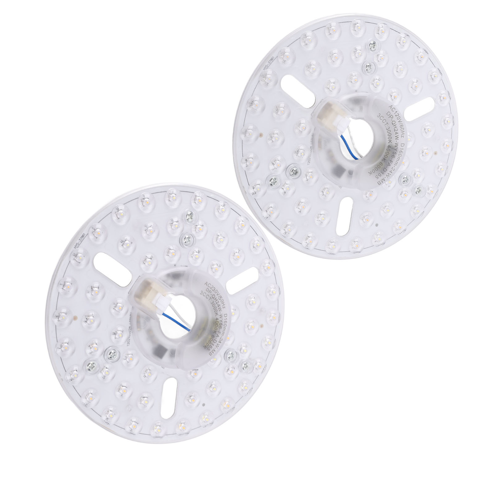 6.3in LED Ceiling Fan Light Kit Magnetic 24W Dimmable 3CCT 3000K 4000K 6000K US - Picture 26 of 30
