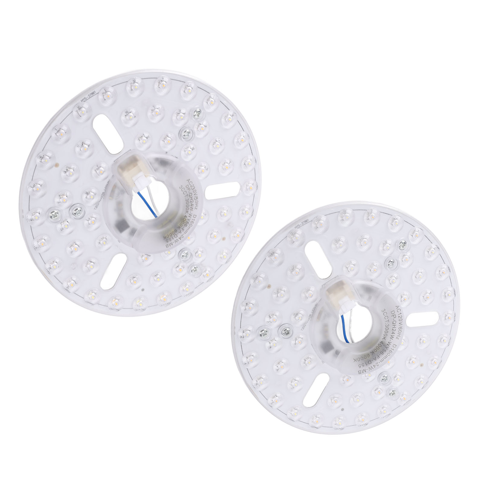 6.3in LED Ceiling Fan Light Kit Magnetic 24W Dimmable 3CCT 3000K 4000K 6000K US - Picture 30 of 30