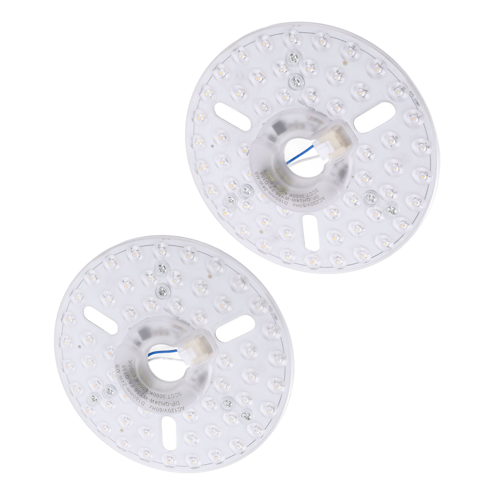 6.3in LED Ceiling Fan Light Kit Magnetic 24W Dimmable 3CCT 3000K 4000K 6000K US - Picture 29 of 30